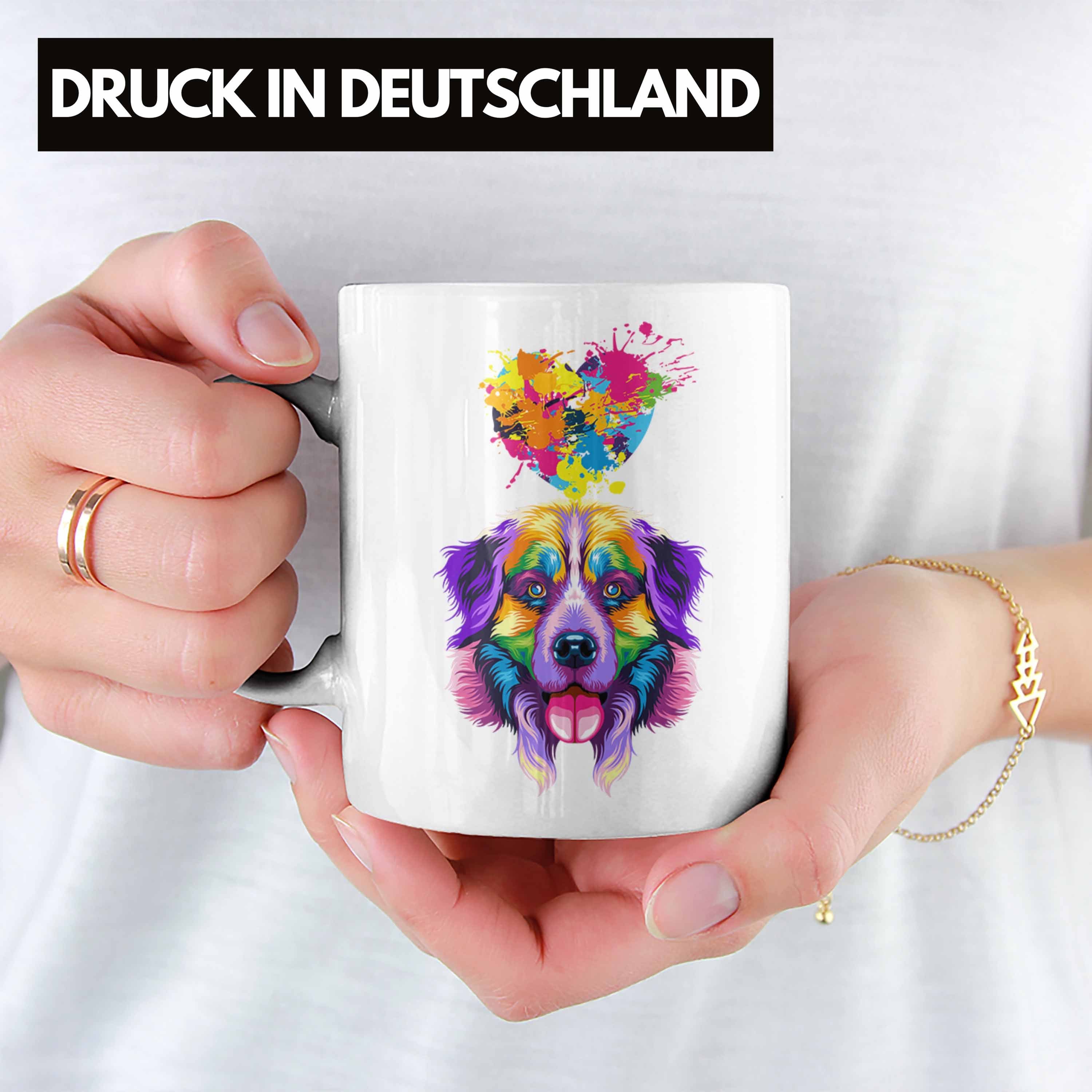 Geschenk Tasse Collie Farbe Besitzer Border Spruch Tasse Trendation Gesch Lustiger Weiss Herz