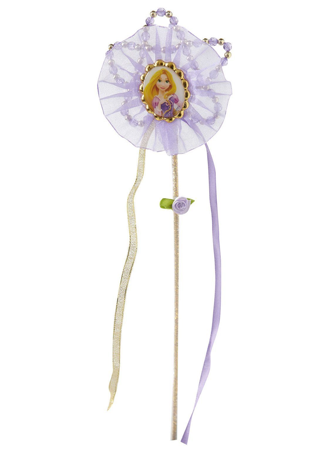 Rubie´s Feen-Kostüm Disney Prinzessin Rapunzel Perlenzepter, Schöner Feenstab für die Märchenprinzessin