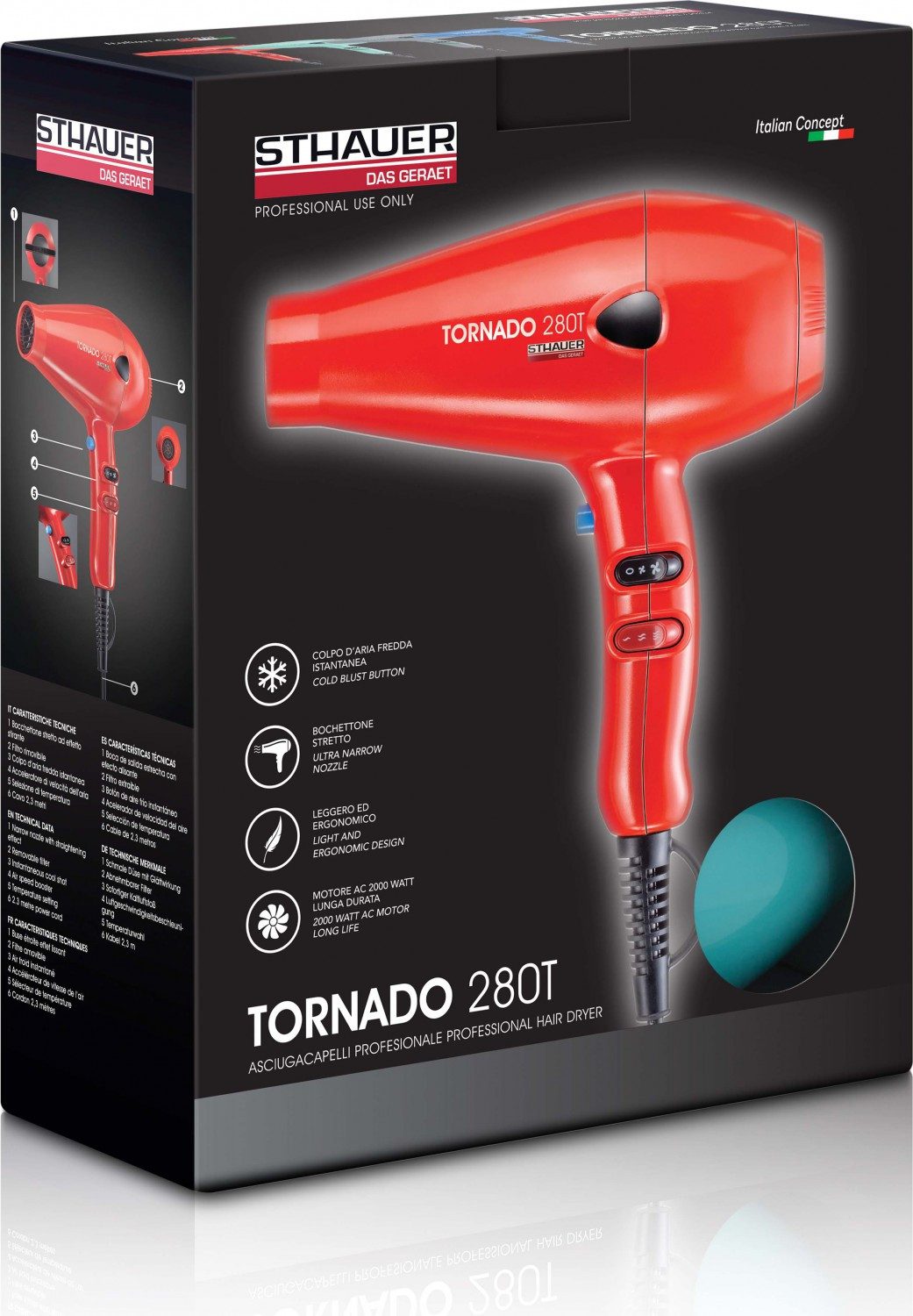 Xanitalia Haartrockner XanitaliaPro Tornado 280T Tiffany von Sthauer