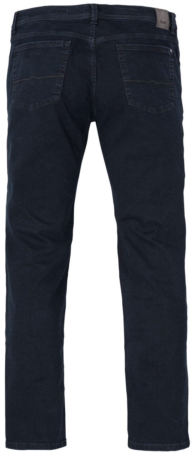 Pionier Bequeme Jeans Pioneer Megaflex Jeans XXL blue black rinse Rando
