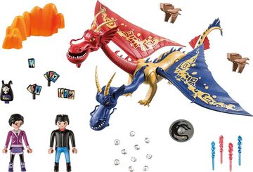 Playmobil® Konstruktions-Spielset Dragons: The Nine Realms - Wu & Wei mit Jun (71080), (40 St), Made in Germany