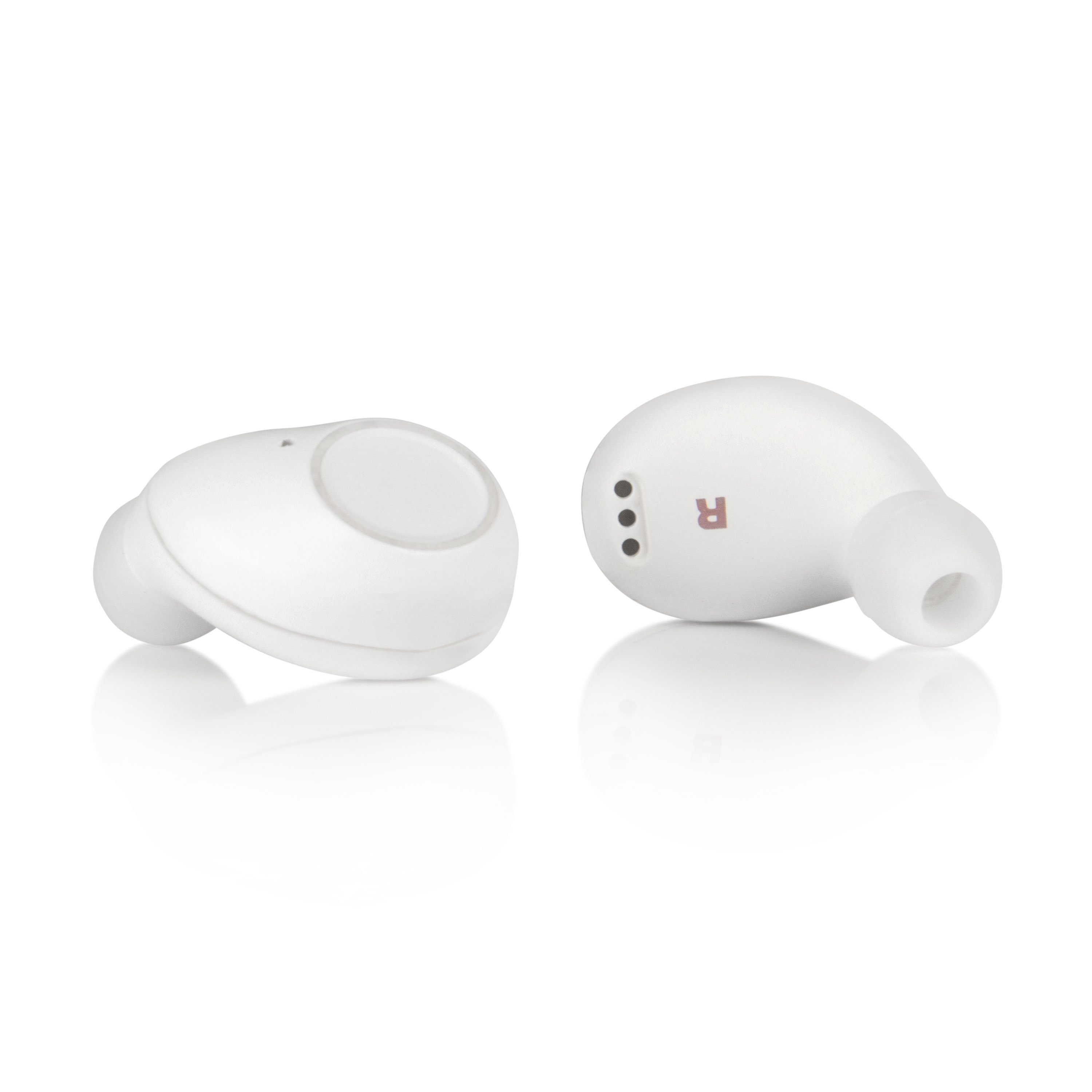 Assistant, Googel 10 In-Ear-Kopfhörer (Siri, wireless BTW Bluetooth) Blaupunkt weiß
