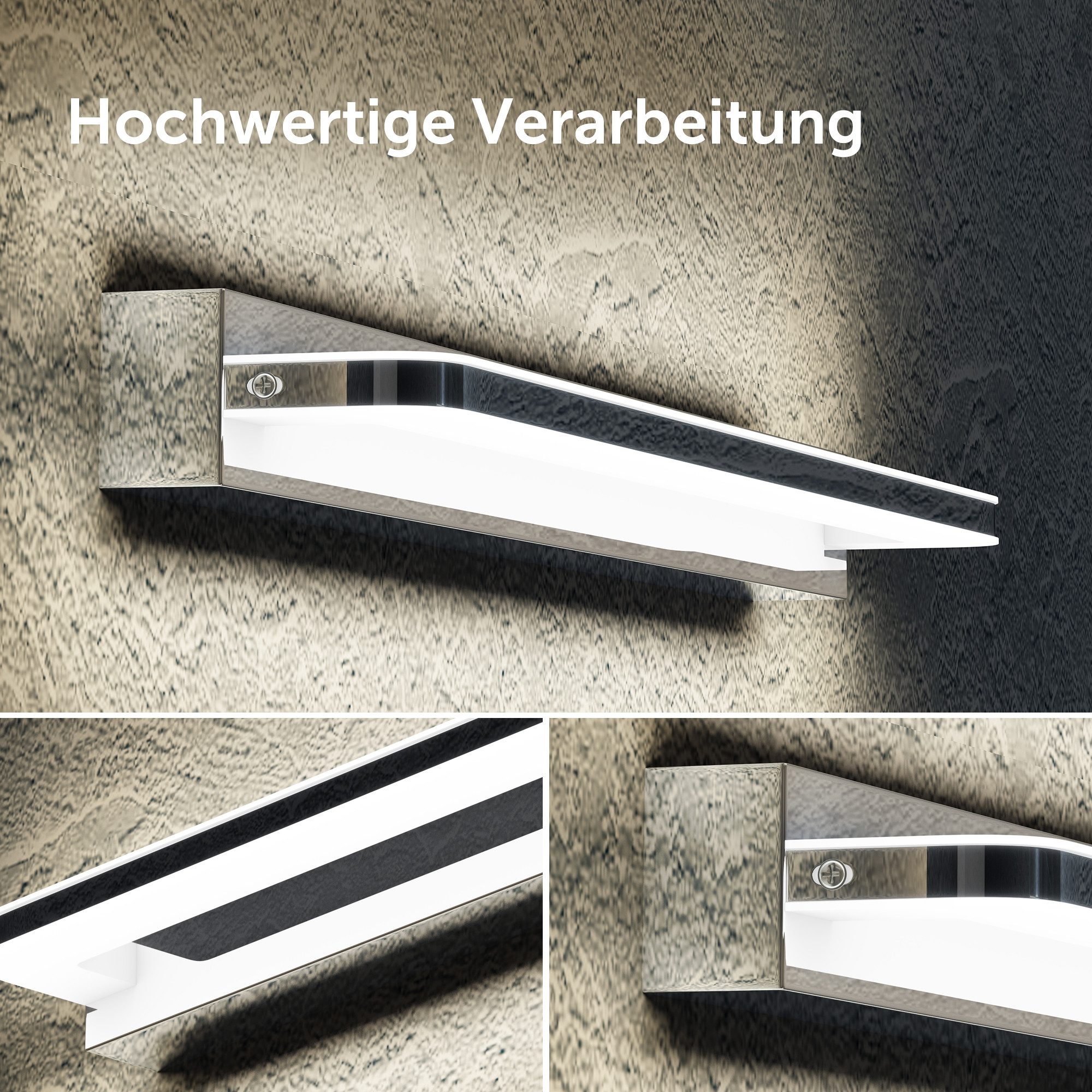 doporro LED Spiegelleuchte Wandlampe Wandleuchte Spiegellampe Badlampe Badleuchte SparkLuxe – Bild 3 von 5