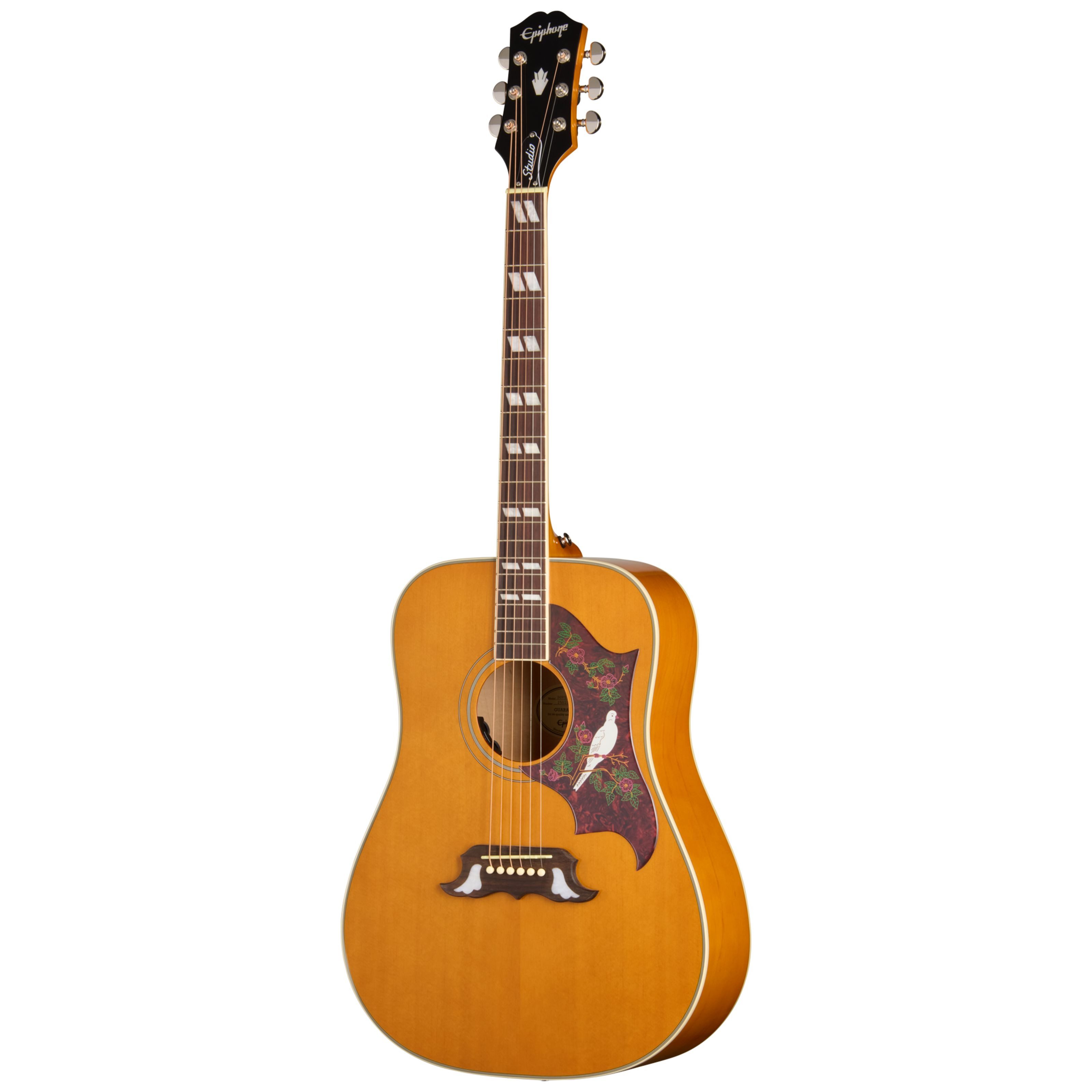 Epiphone Westerngitarre, Westerngitarren, Dreadnought Gitarren, Dove Studio Natural - Westerngitarre