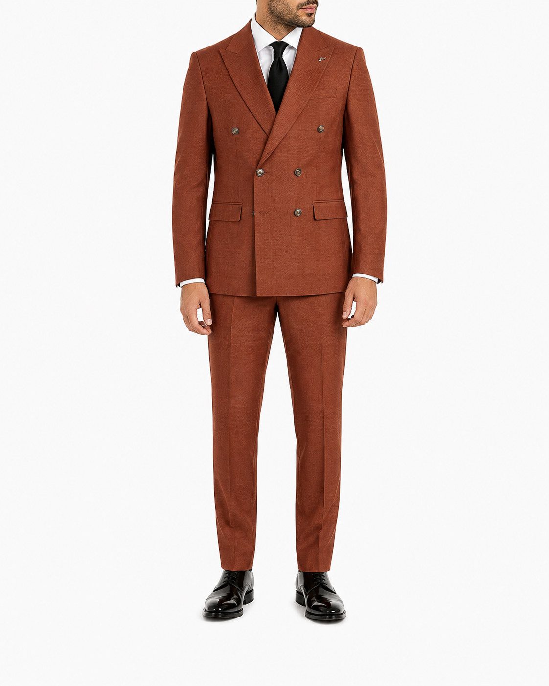 Guild Clothing Anzug Zweireiher Herren Business 2-tlg. Slim Fit (Anzughose & Sakko, 2-tlg., Anzug Set) für Hochzeiten, Einladungen, den Business, besondere Anlässe