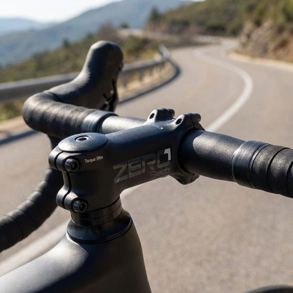 Deda Lenkervorbau Deda Vorbau Zero1 OS 70 mm black on black