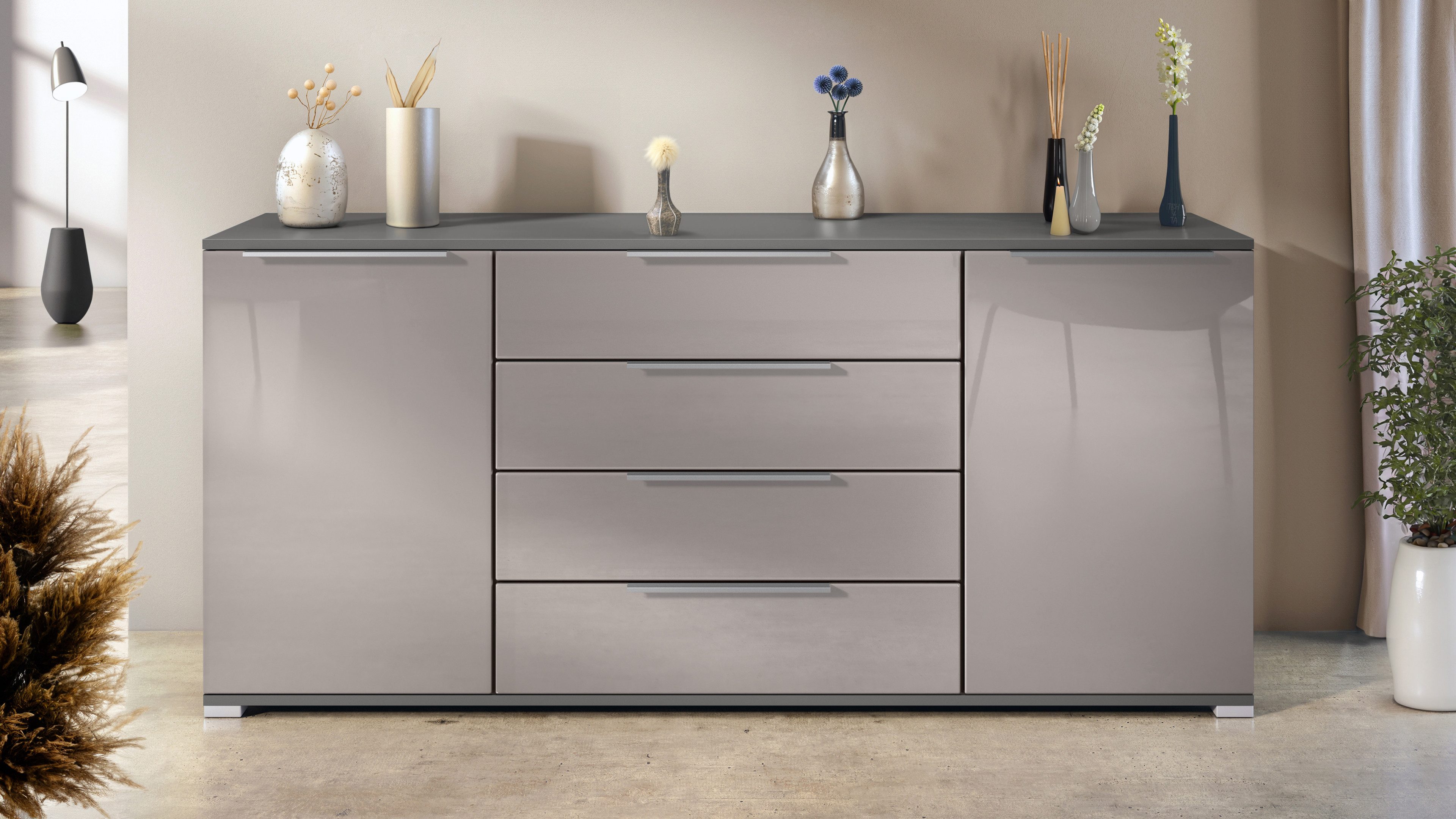 Vladon Sideboard Linio V2 (Moderne Kommode, günstig online kaufen