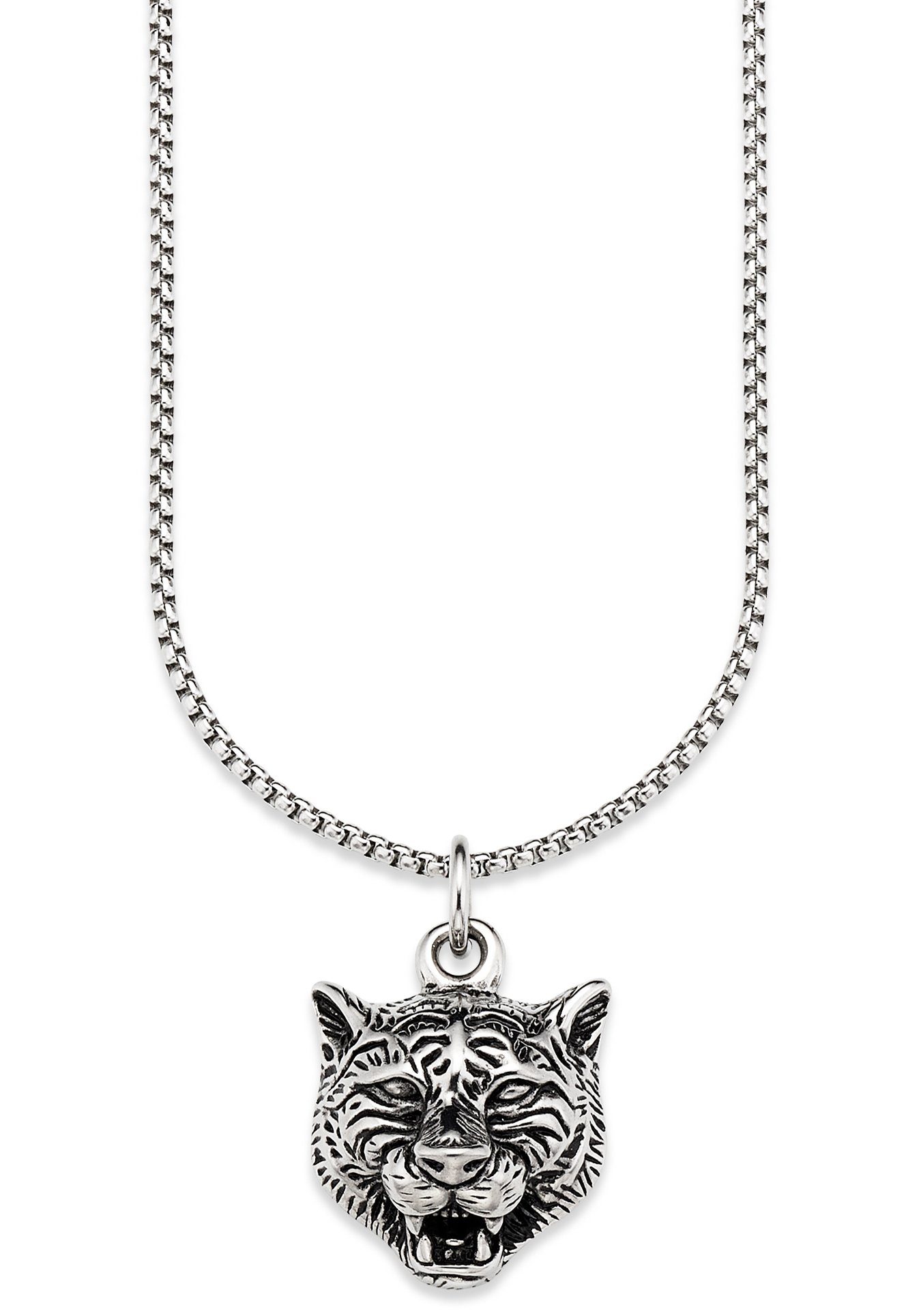 Bruno Banani Kette mit Anhänger Schmuck Geschenk Halskette Tiger Venezianerkette