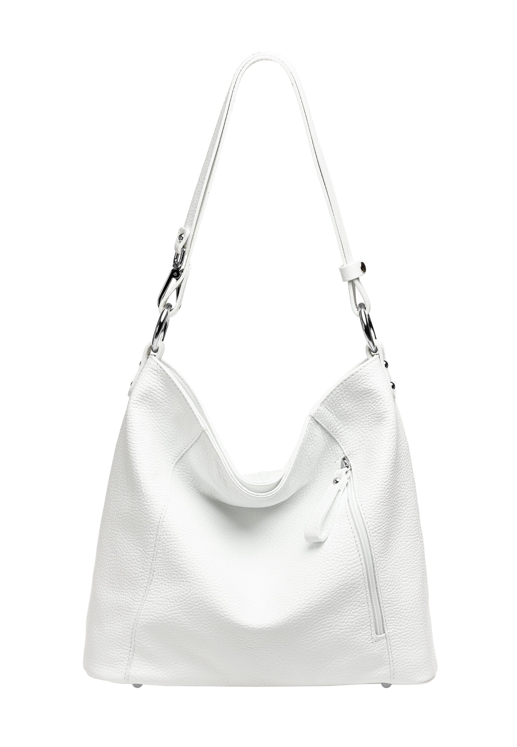 Caspar Schultertasche 2-in-1 Leder Umhängetasche Damen günstig online kaufen