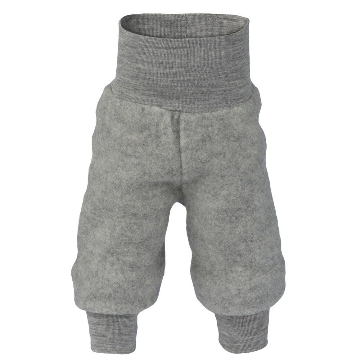 Engel Naturkleidung Schlupfhose (1-tlg) Fleece Babyhose aus Bio Merinoschurwolle