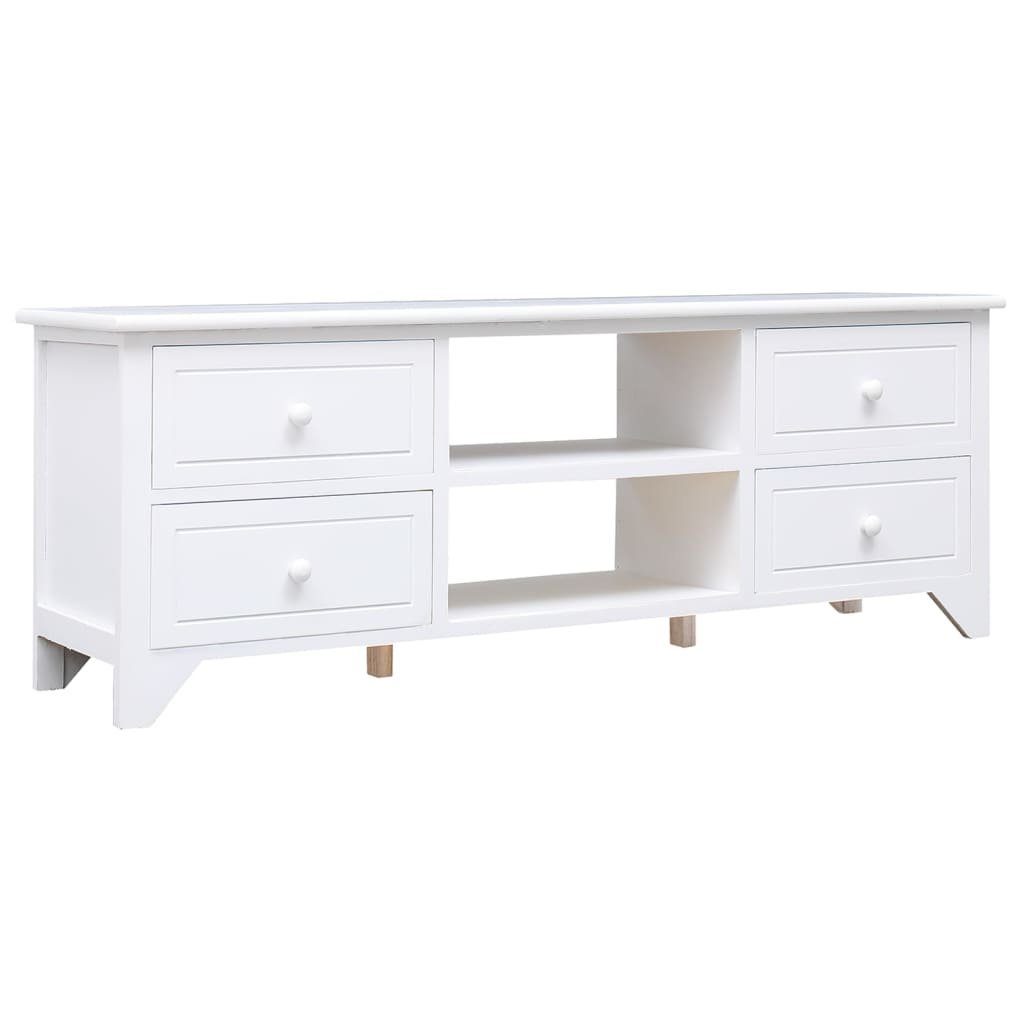 vidaXL TV-Schrank TV-Schrank Weiß 108x30x40 cm günstig online kaufen