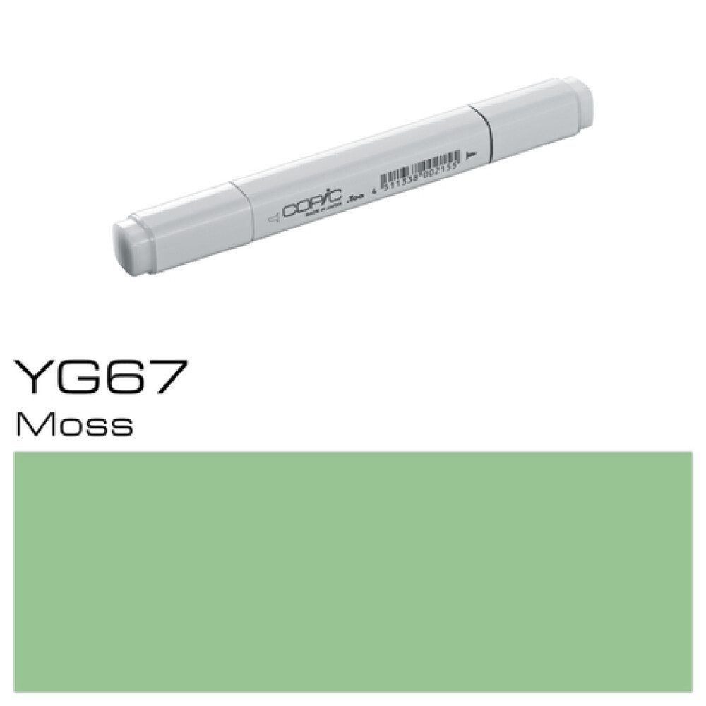 Thumbnail - COPIC Marker Marker YG67, Moss - Layoutmarker für Grafiker und Designer, (1-tlg)