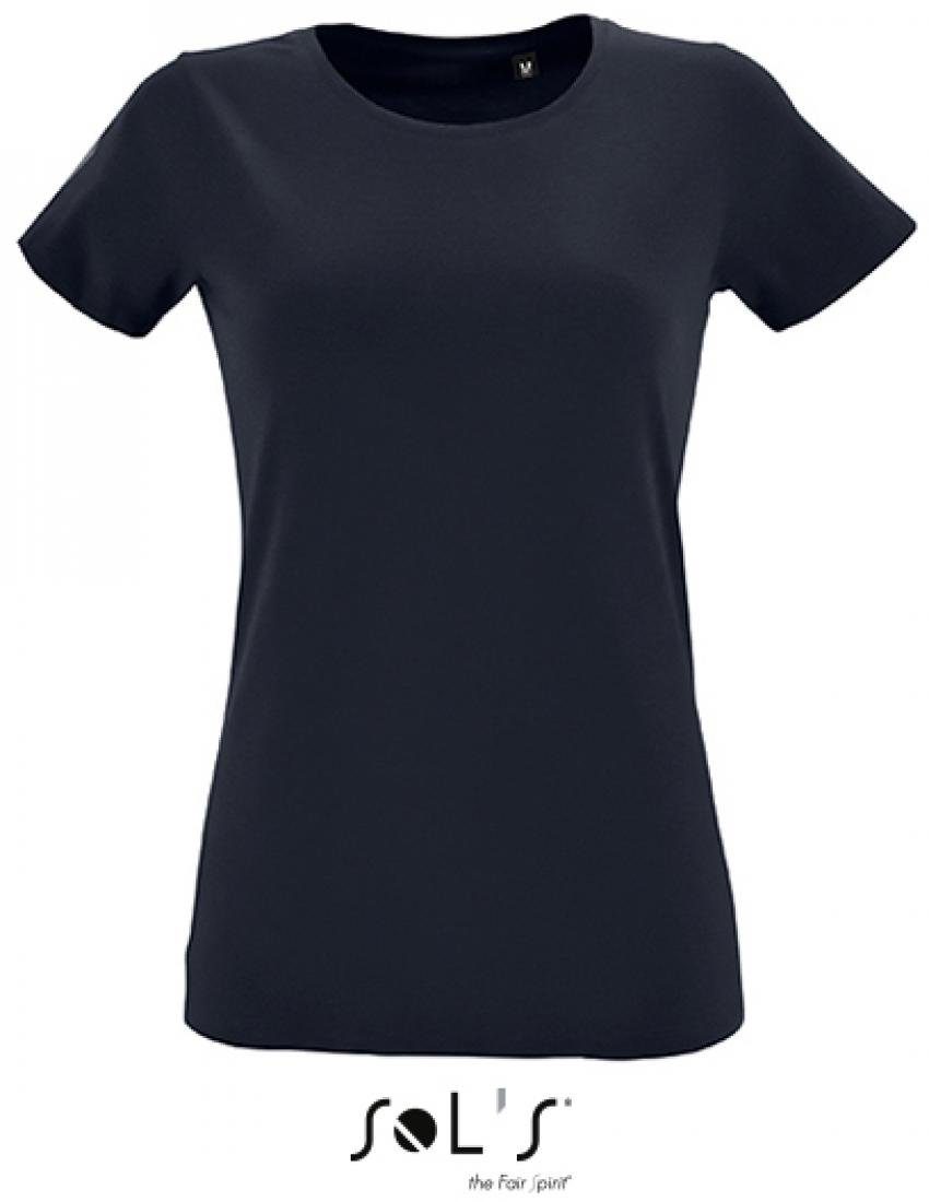 SOLS Rundhalsshirt Damen Round Neck Fitted T-Shirt Regent