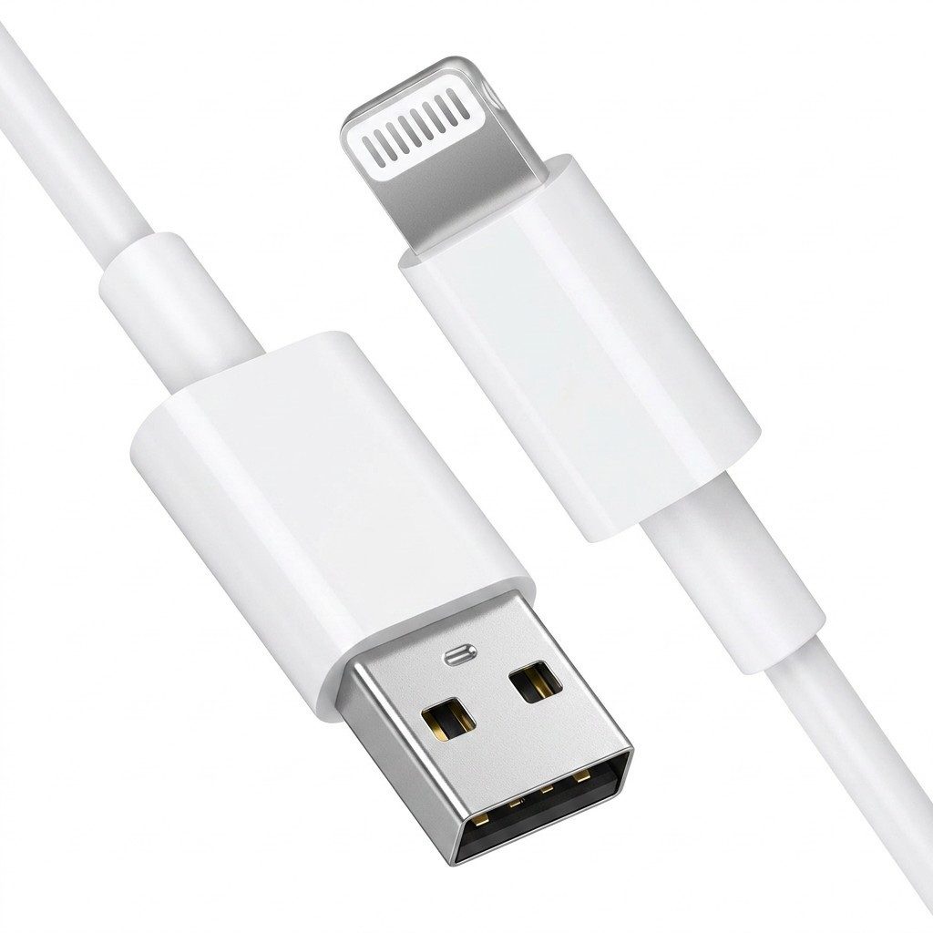 Futurea USB-A auf Lightning Ladekabel für iPhone und Apple Kabel 1m Lightningkabel, USB Typ A, Lightning, USB Typ A, iPhone 14/13/12/11/X/8/7/6, iPad, iPod & Ai – Bild 5 von 5