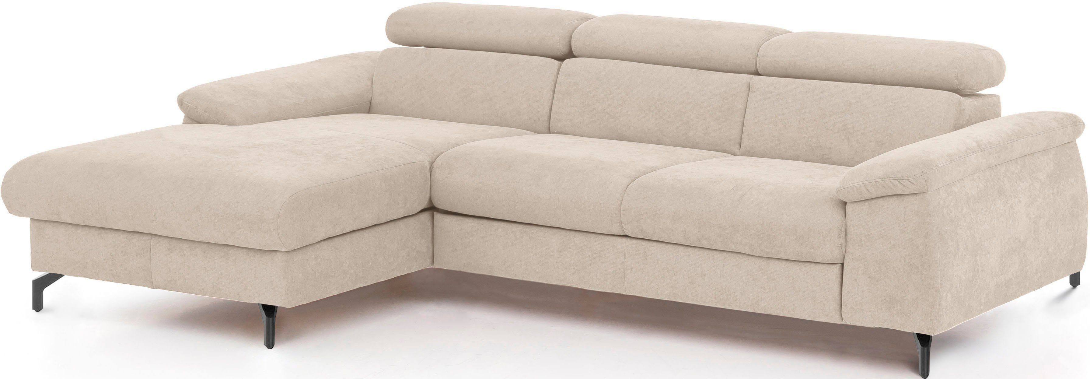 COTTA Polstergarnitur Komaris L-Form, (Set), Set bestehend aus: Ecksofa mit günstig online kaufen