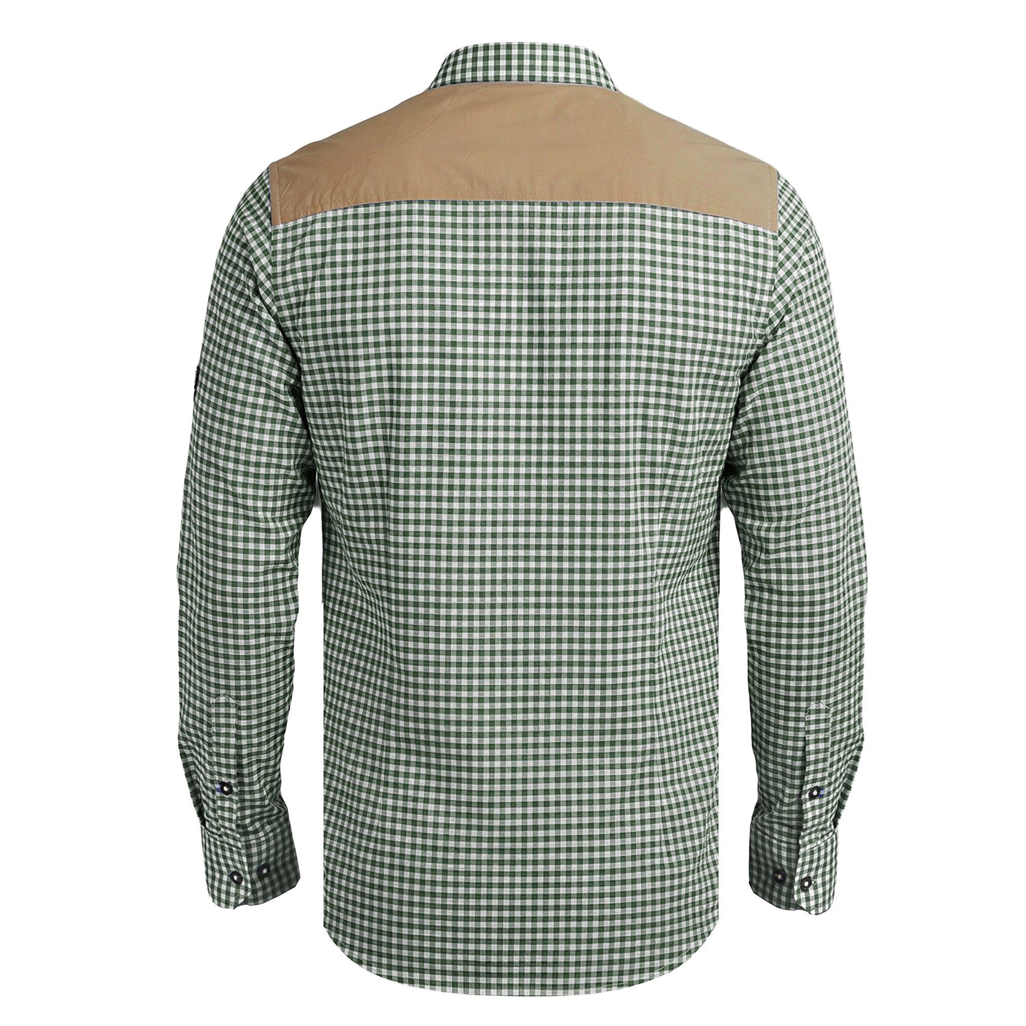 Steigenhöfer Manufaktur Trachtenhemd Herren Langarm - Leopold - Mit Trachten und Jeans kombinierbar Traditionelles Herren Hemd mit Kentkragen, für dein Oktoberfest Outfit