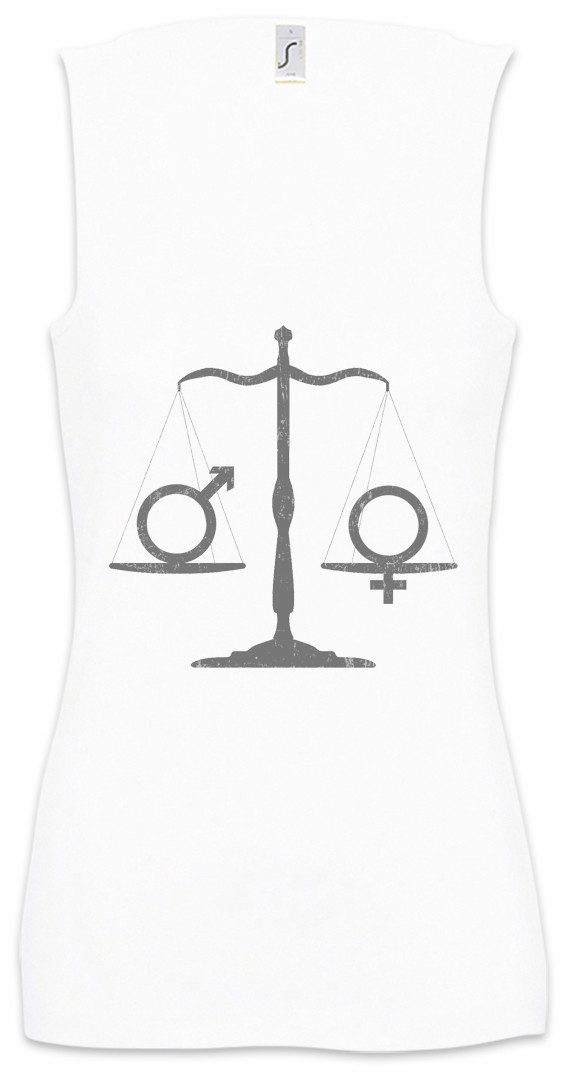 Tanktop Equality Ärmelloses Damen T-Shirt Venus Fist Sign Symbol Logo Women