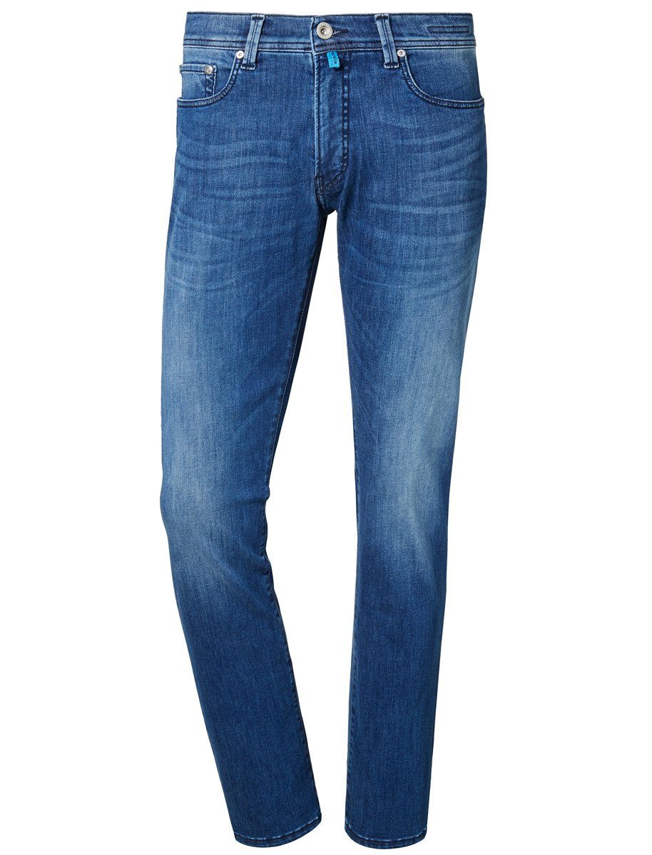 Pierre Cardin 5-Pocket-Jeans PIERRE CARDIN FUTUREFLEX LYON mid blue used buffies 3451 8880.96