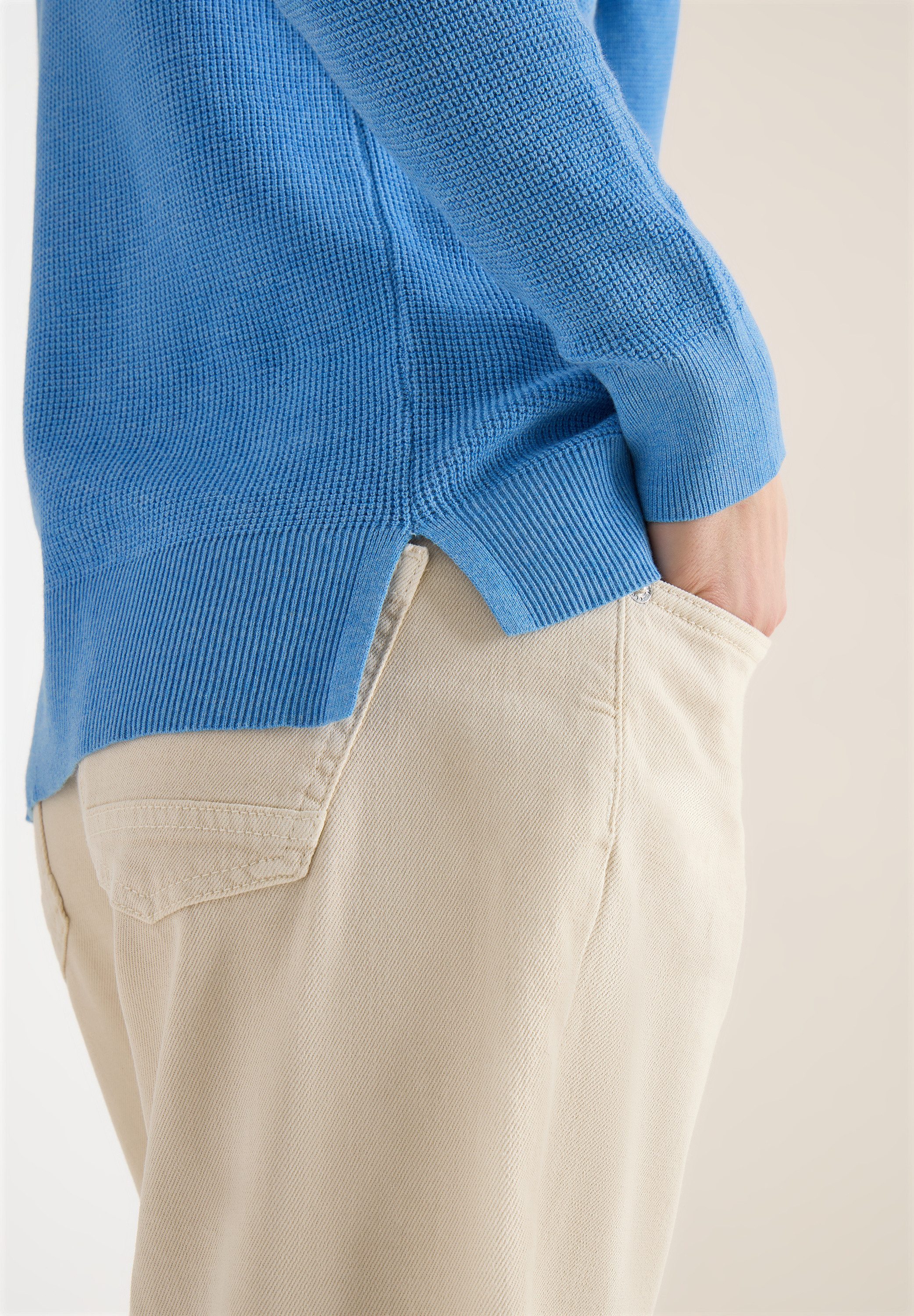 CECIL Strickpullover mit U-Boot-Ausschnitt