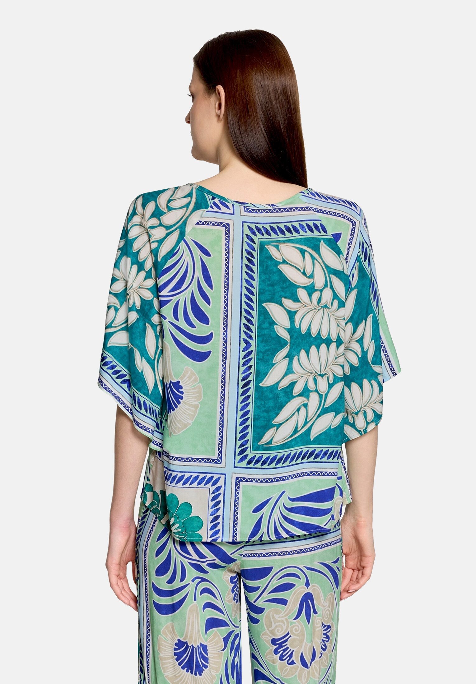 Cartoon Schlupfbluse Damen mit Muster
