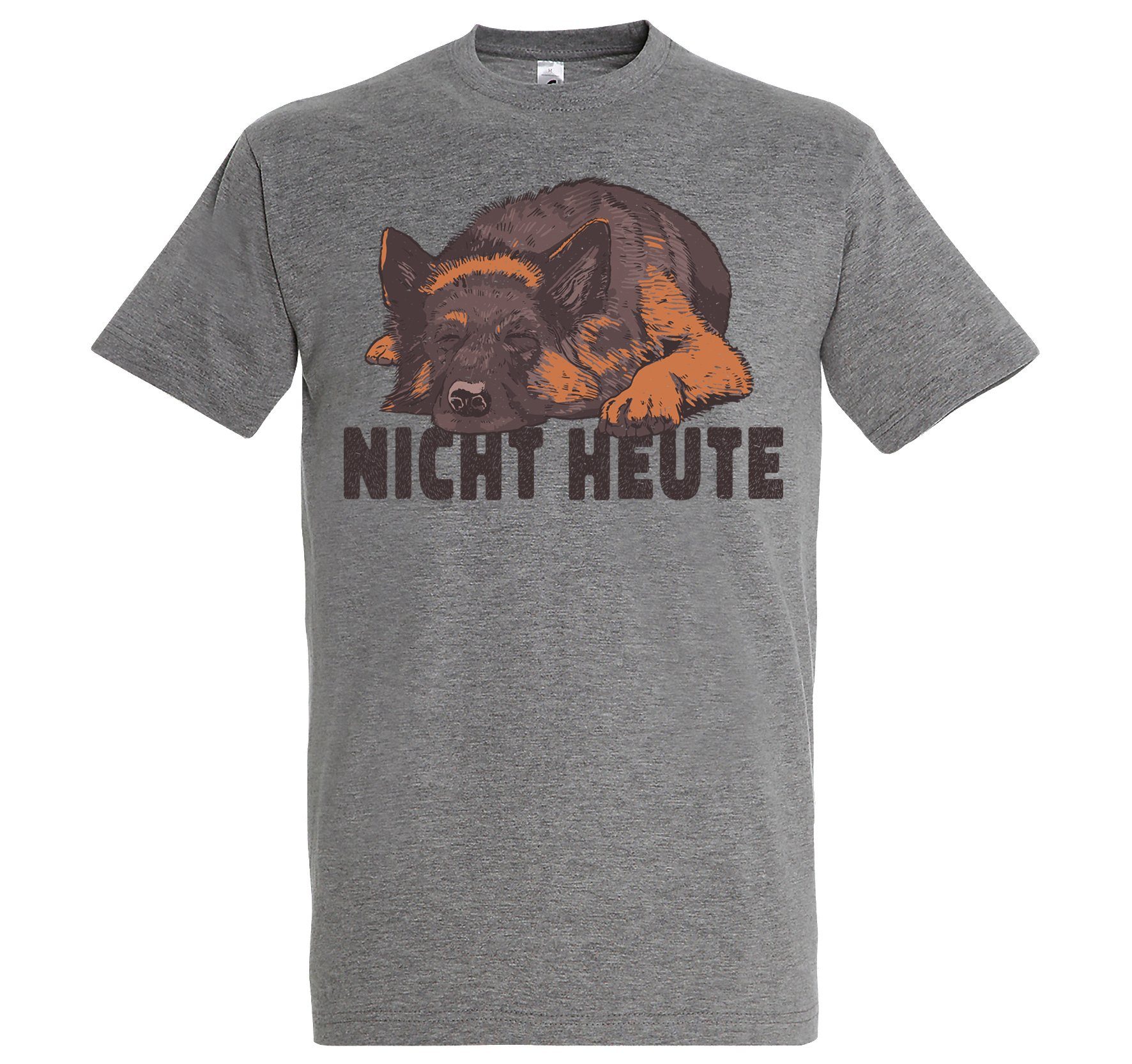 Youth Designz T-Shirt Hund Nicht Heute günstig online kaufen