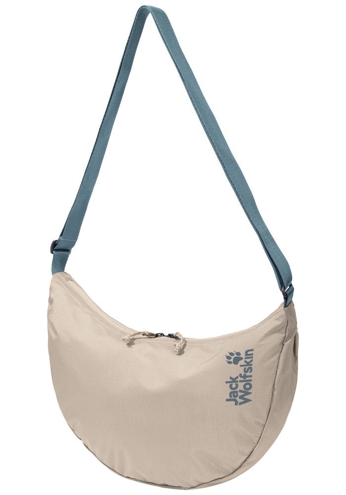 Jack Wolfskin Schultertasche ZOYA 8, Umhängetasche, Schlüsselhaken, versteckte Reißverschlusstasche