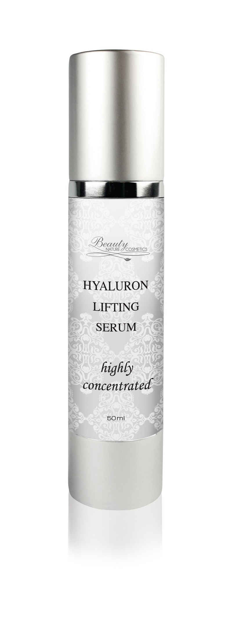 Beauty Nature Cosmetics Augenserum Hyaluron Lifting Serum, Hoch - und Niedermolekulare Hyalronsäure