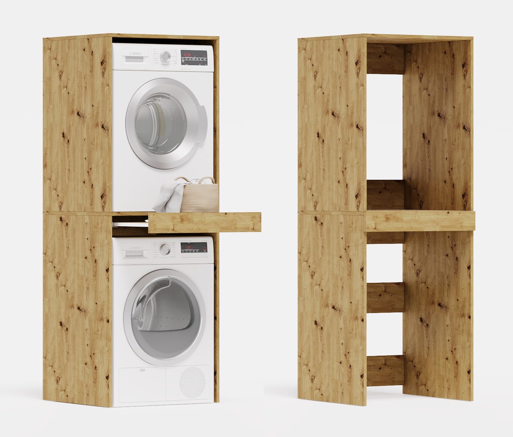 Platan Room Waschmaschinenumbauschrank Waschmaschinenschrank für Waschmasch günstig online kaufen