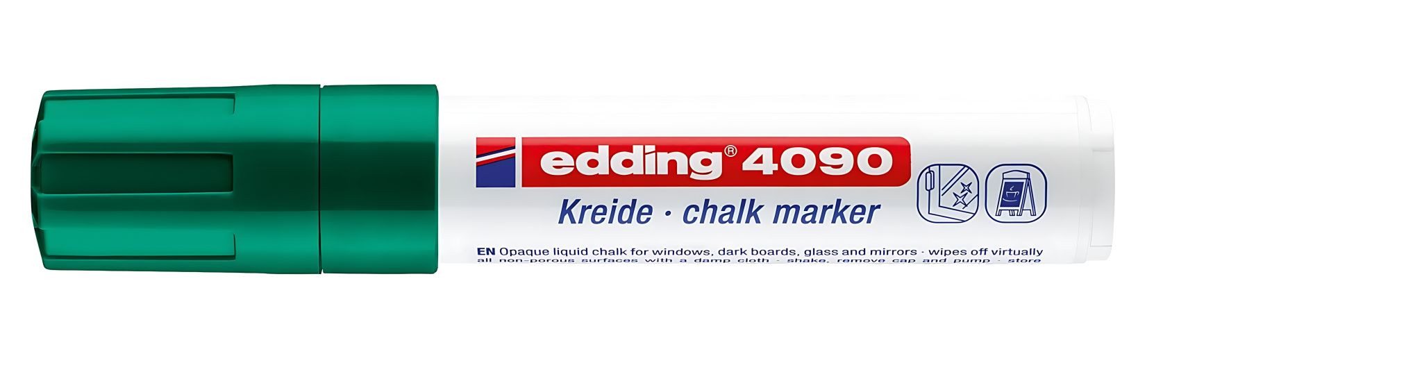 edding Malstift Edding Kreidemarker 4090 grün