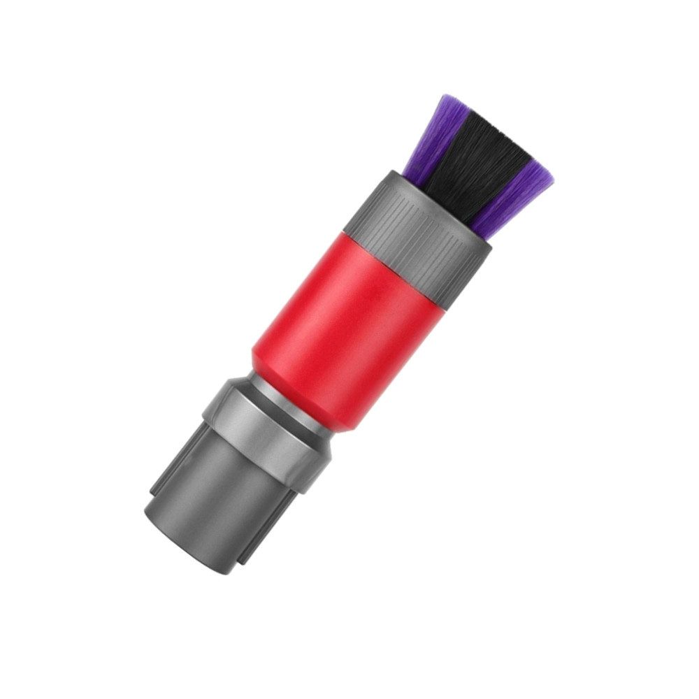 Trade-Shop Bürste Bürstenkopf passend für Dyson V7 V8 V10 V11 V12 V15 Staubsauger, Zubehör für Dyson 972203-01, ultrafeine Borsten, kratzfrei, selbstreinigend, weicher Gummirand