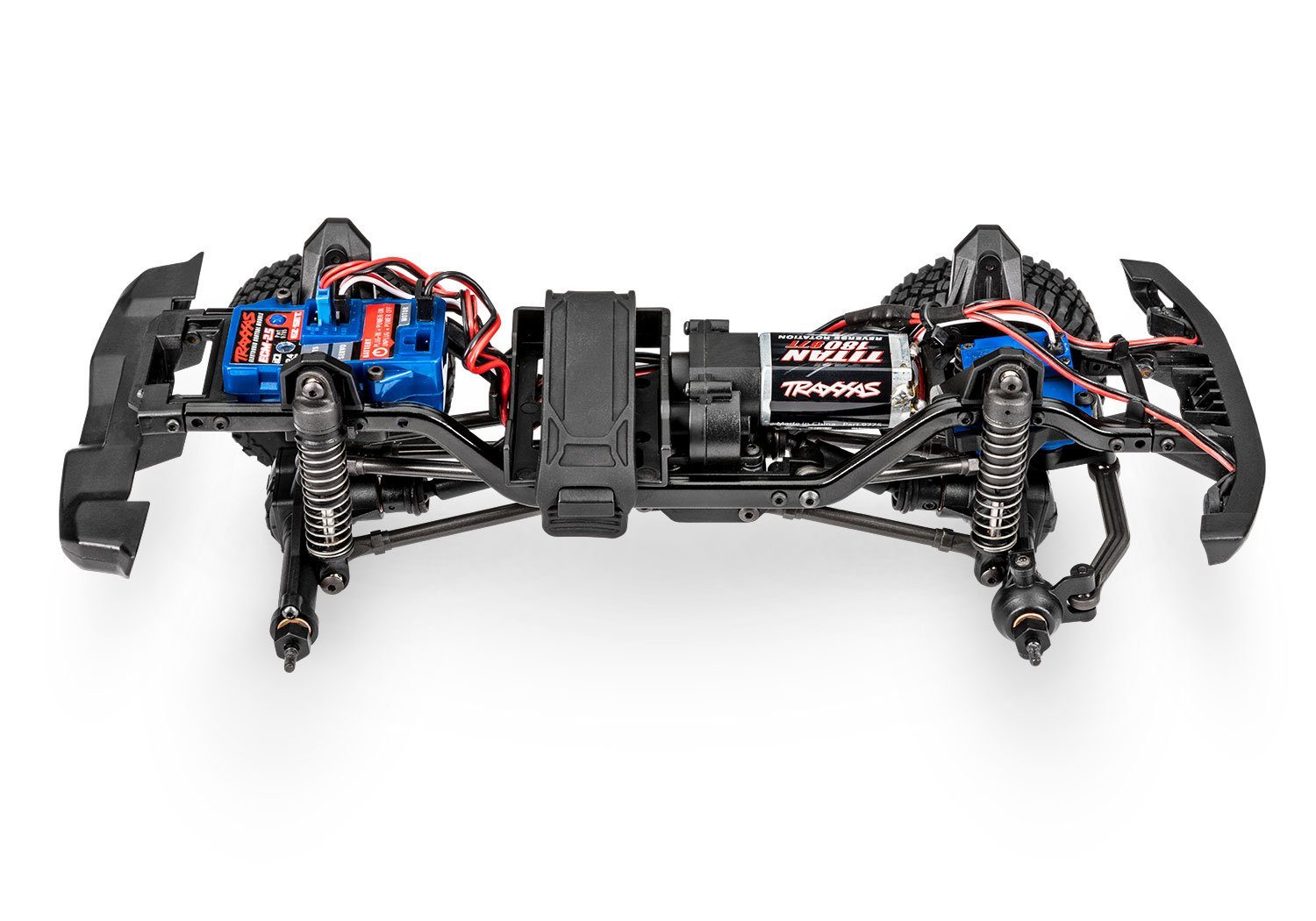 Traxxas RC-Buggy Traxxas TRX-4m Crawler Ford Bronco 4x4 weiß RTR 1:18 inkl. Akku, Lader