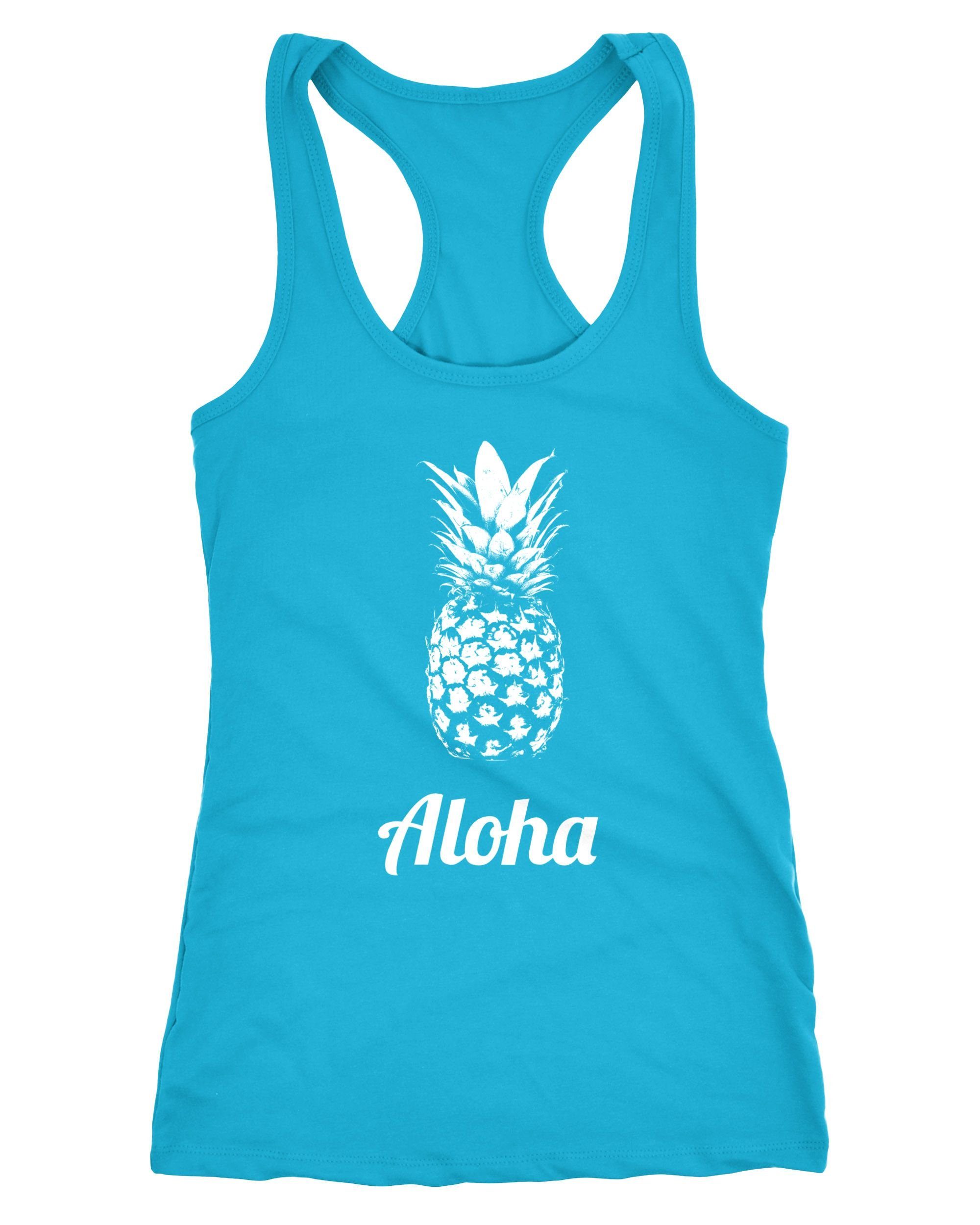 MoonWorks Tanktop Damen Tanktop Aloha Ananans günstig online kaufen