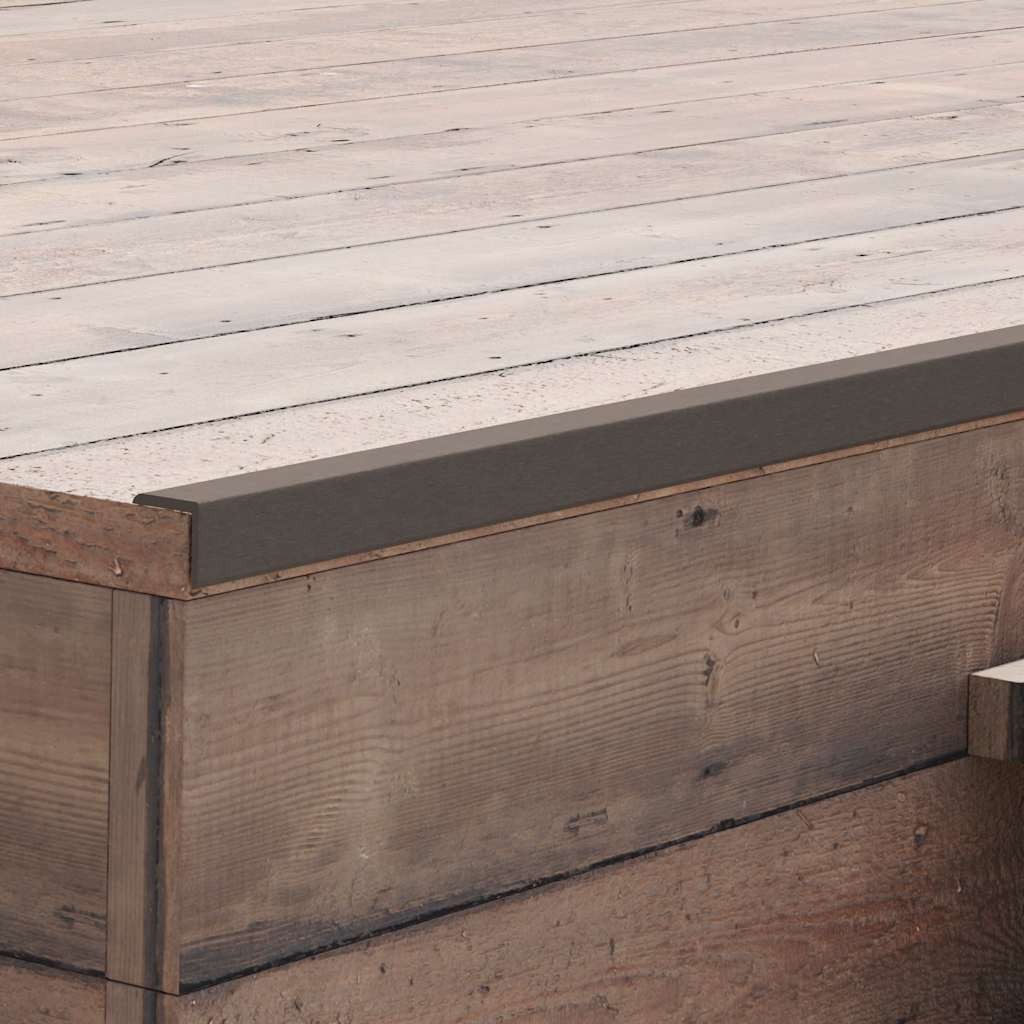 furnicato Kantenleiste Winkelleisten aus Holz-Kunststoff-Verbundwerkstoff 170x4,5x4,5 cm, WPC