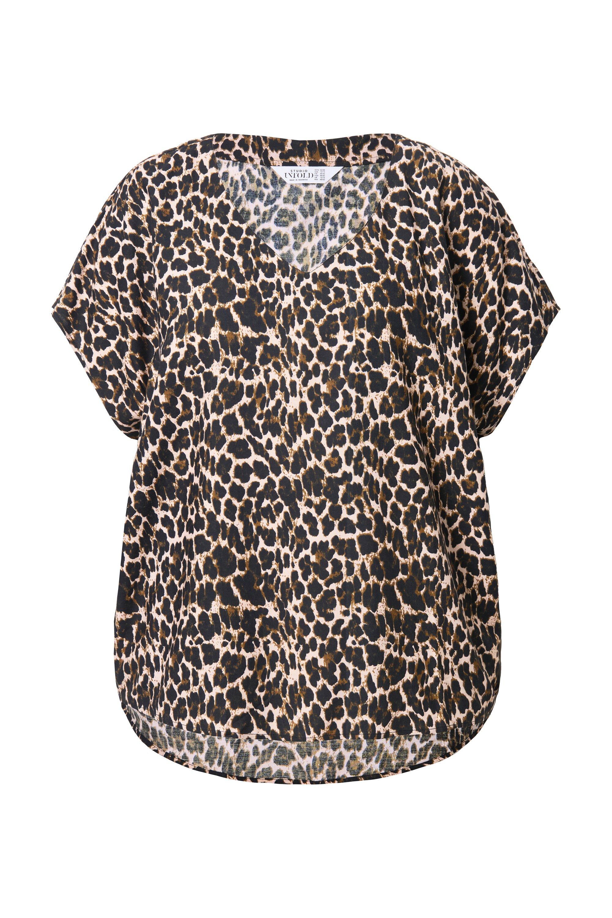 Studio Untold Druckbluse Blusenshirt oversized Leo günstig online kaufen