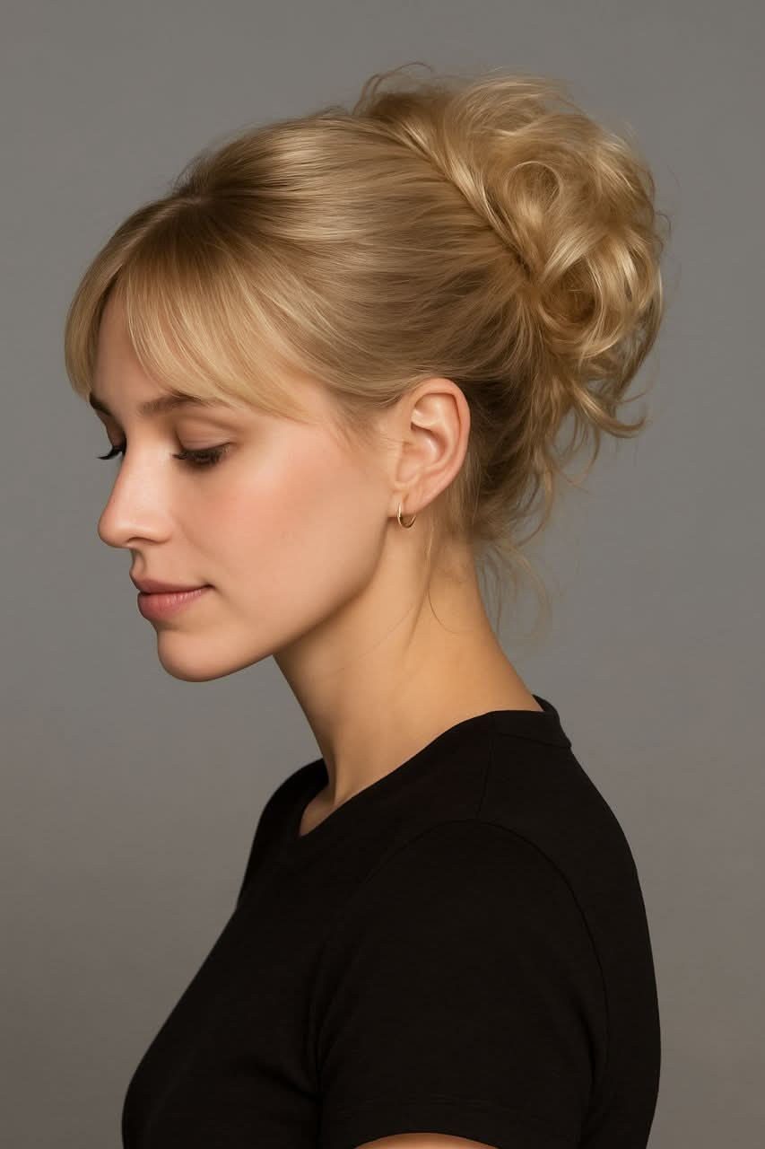 NOGI Echthaar-Extension NOGI Flexi Bun Luxe, Aus 100 % Echthaar mit 50 g Volumen für schnelle Hochsteckfrisuren