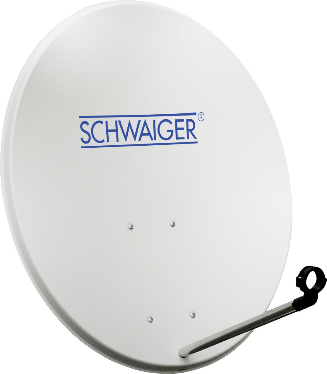 Schwaiger Schwaiger Satellitenspiegel Stahl Offset Antenne Ø Camping Sat-Anlage
