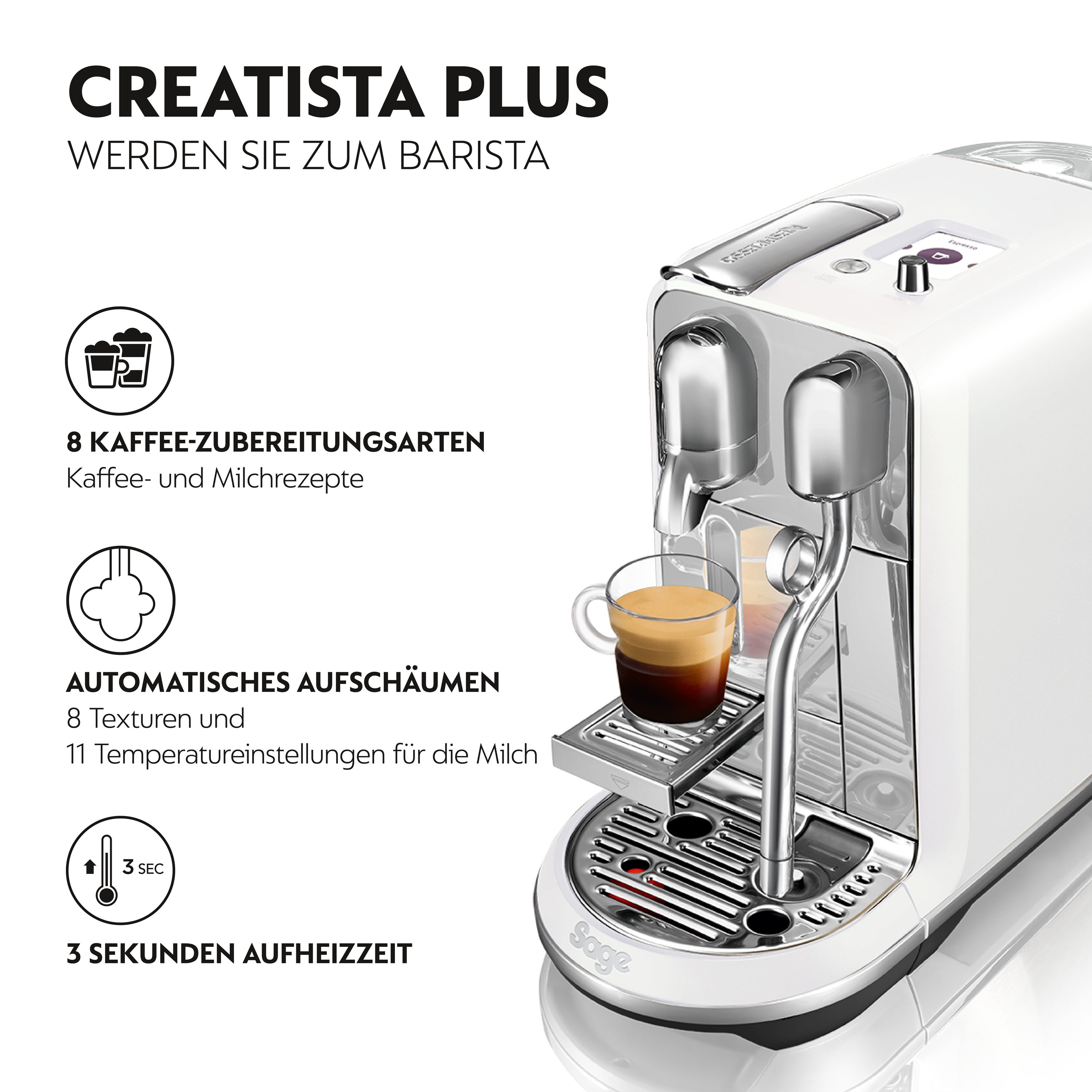 Sage Kapselmaschine The Creatista Plus