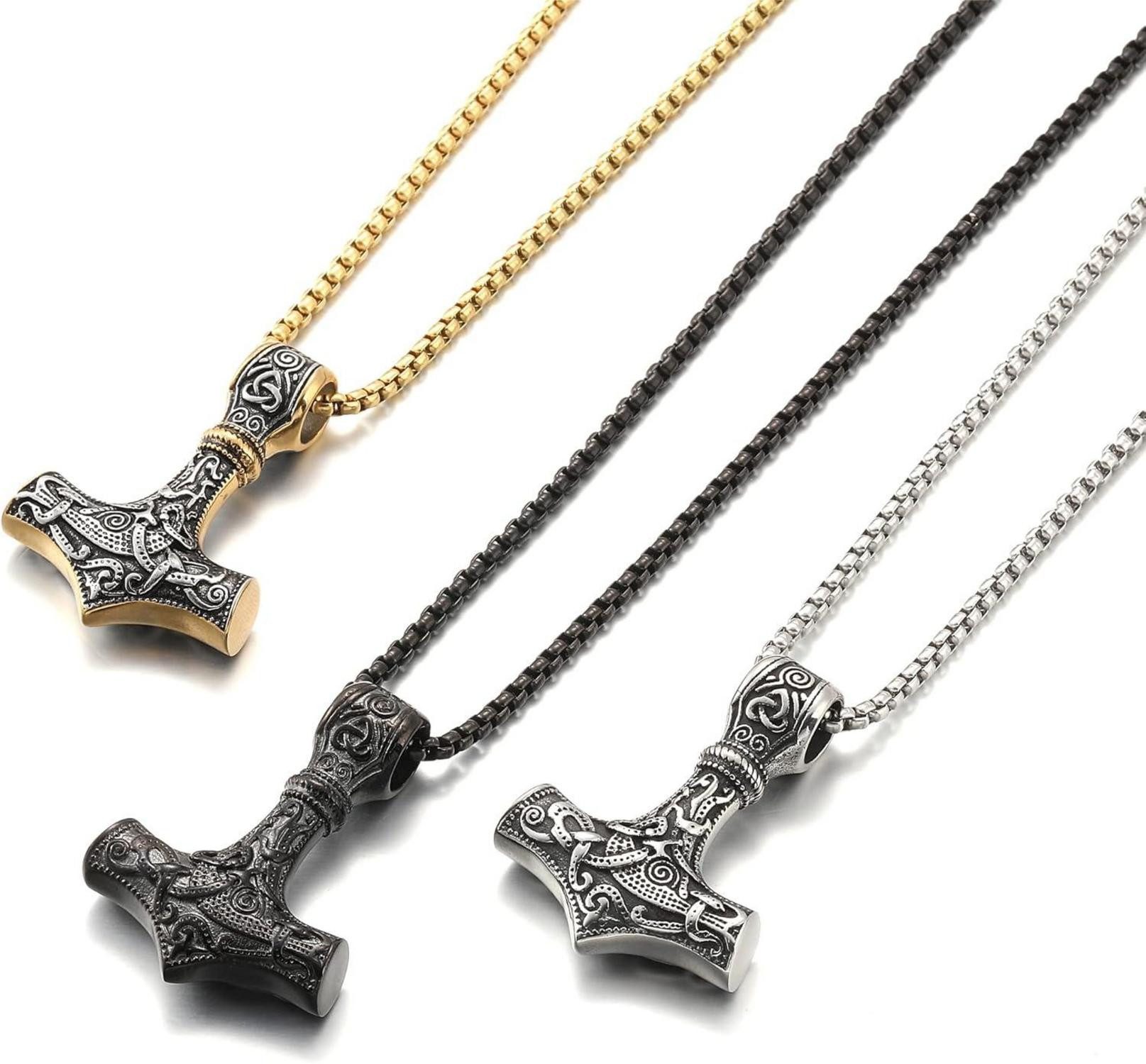 LuxusKollektion Kette und Anhänger Set Wikinger günstig online kaufen