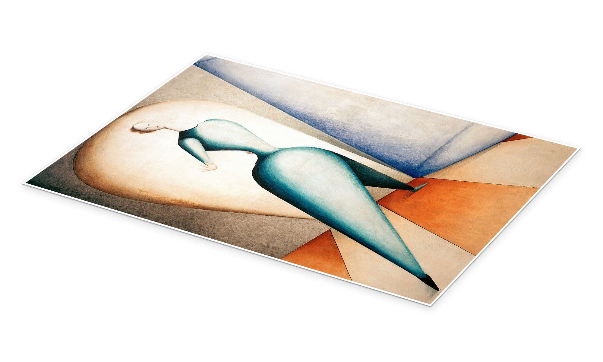 Posterlounge Wandbild Die Tänzerin, Oskar Schlemmer, erhältlich als Poster, Leinwandbild, Wandsticker oder Acrylglasbild