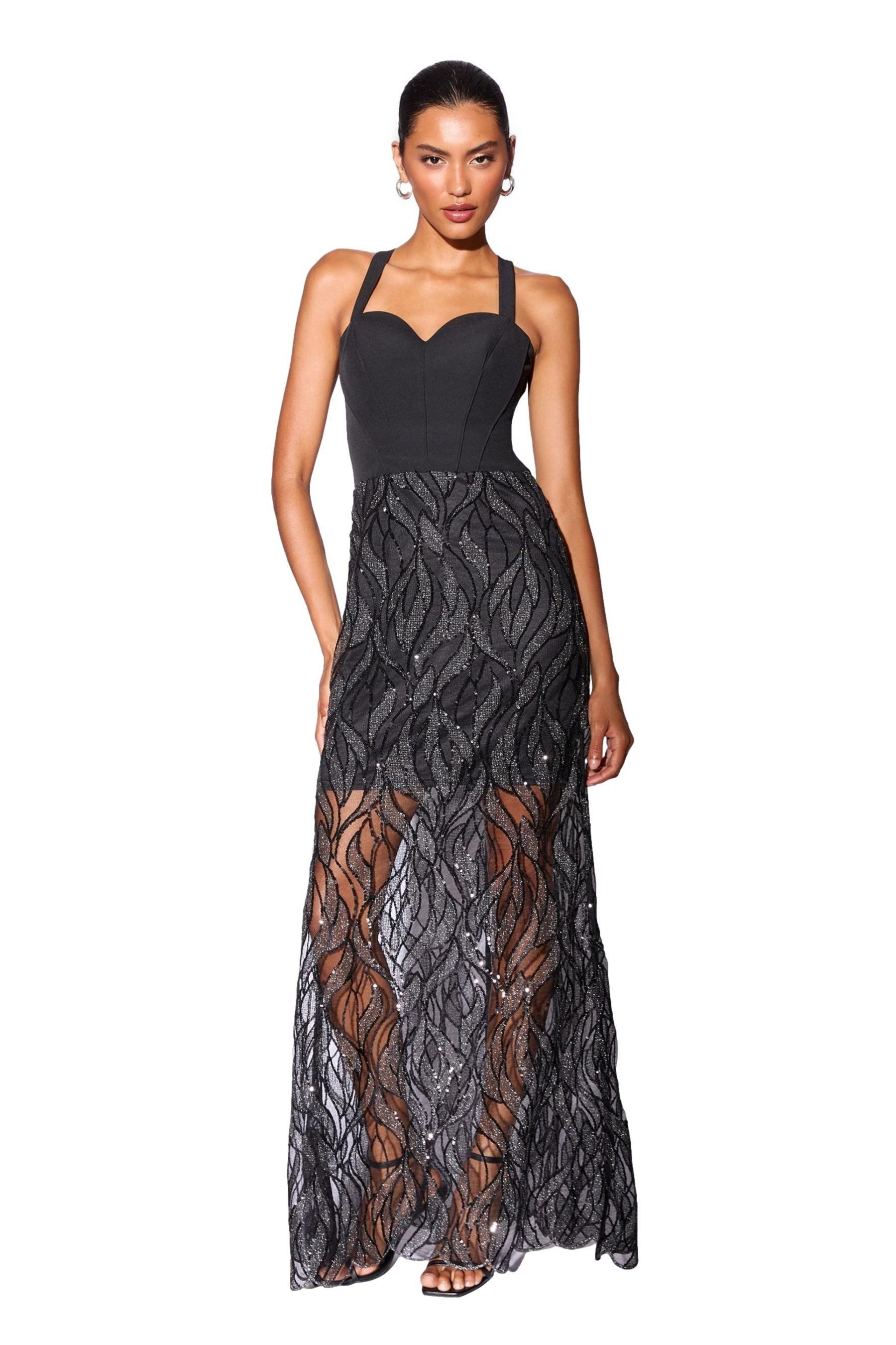 LIPSY Maxikleid Lipsy Maxikleid mit Pailletten, Regular (1-tlg) günstig online kaufen