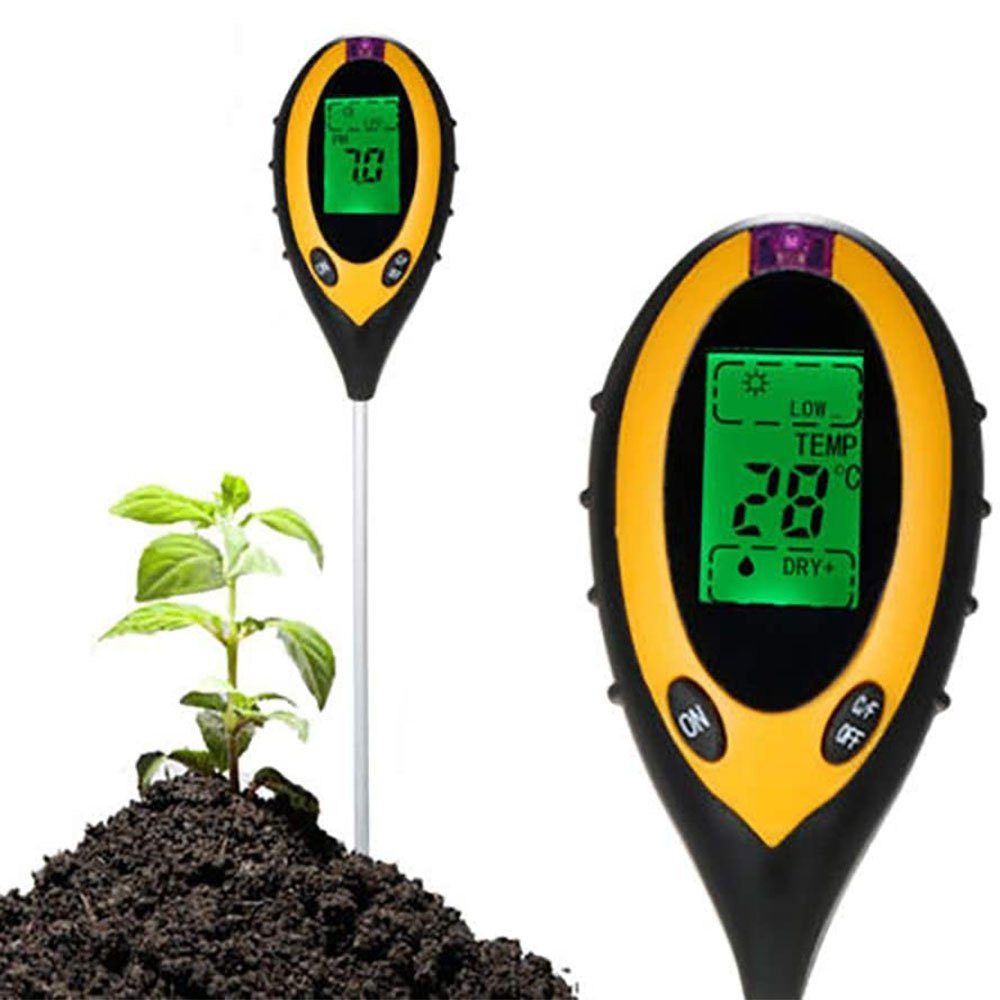 pH-Messgerät pH-Meter  Hygrometer für Boden 