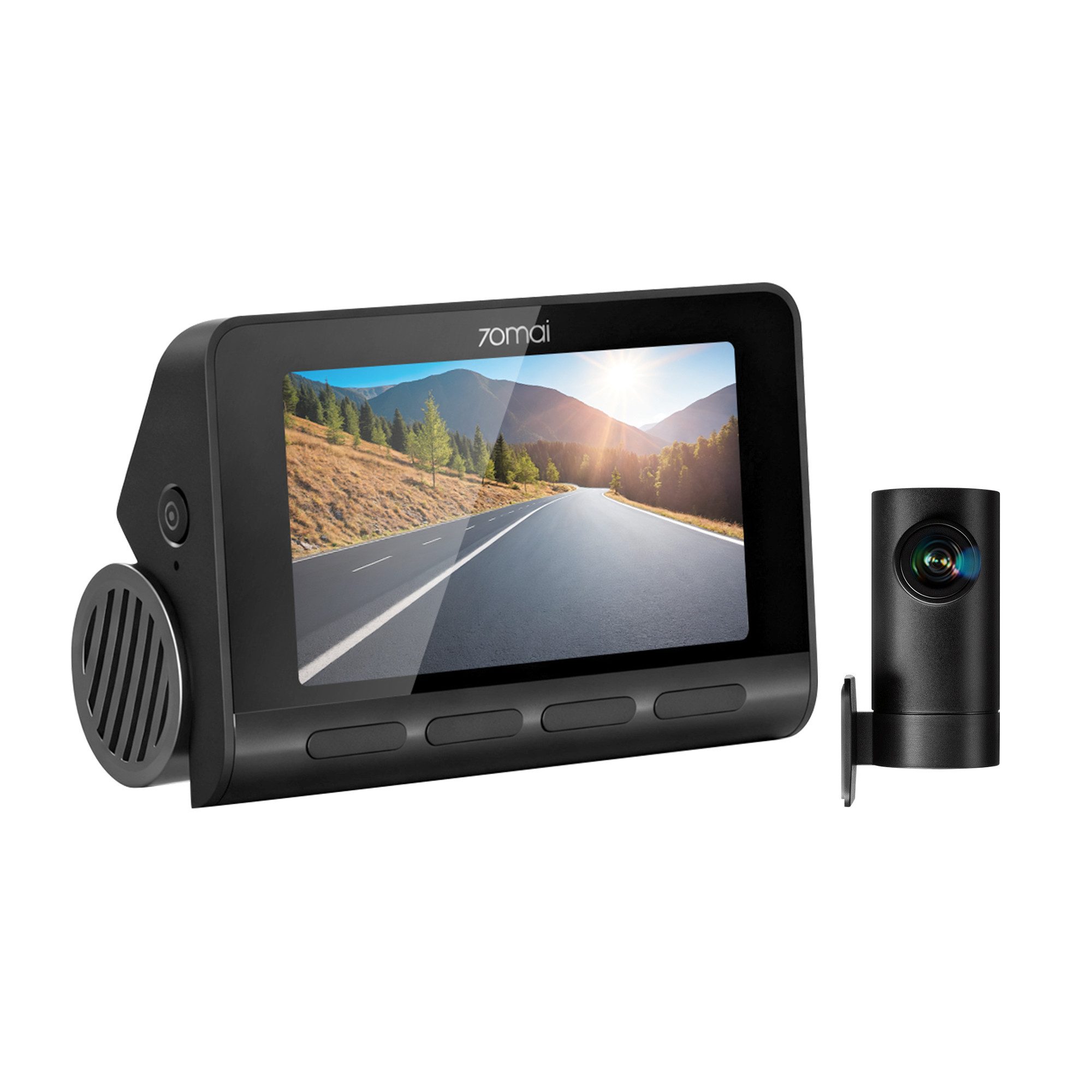 70mai A810 4K HDR Dashcam Auto, mit STARVIS 2 IMX678 Bildsensor, ADAS Dashcam (4K Ultra HD, WLAN (Wi-Fi), GPS, Super Nachtsicht, 3,0" Bildschirm, G-Sensor, Loop-Aufnahme)
