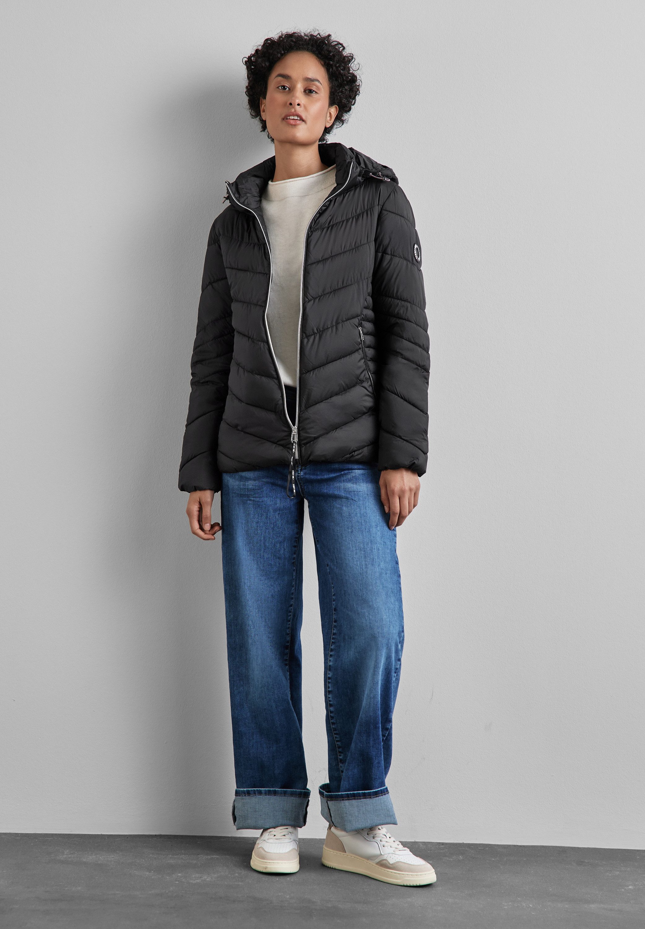 STREET ONE Steppjacke mit Kapuze