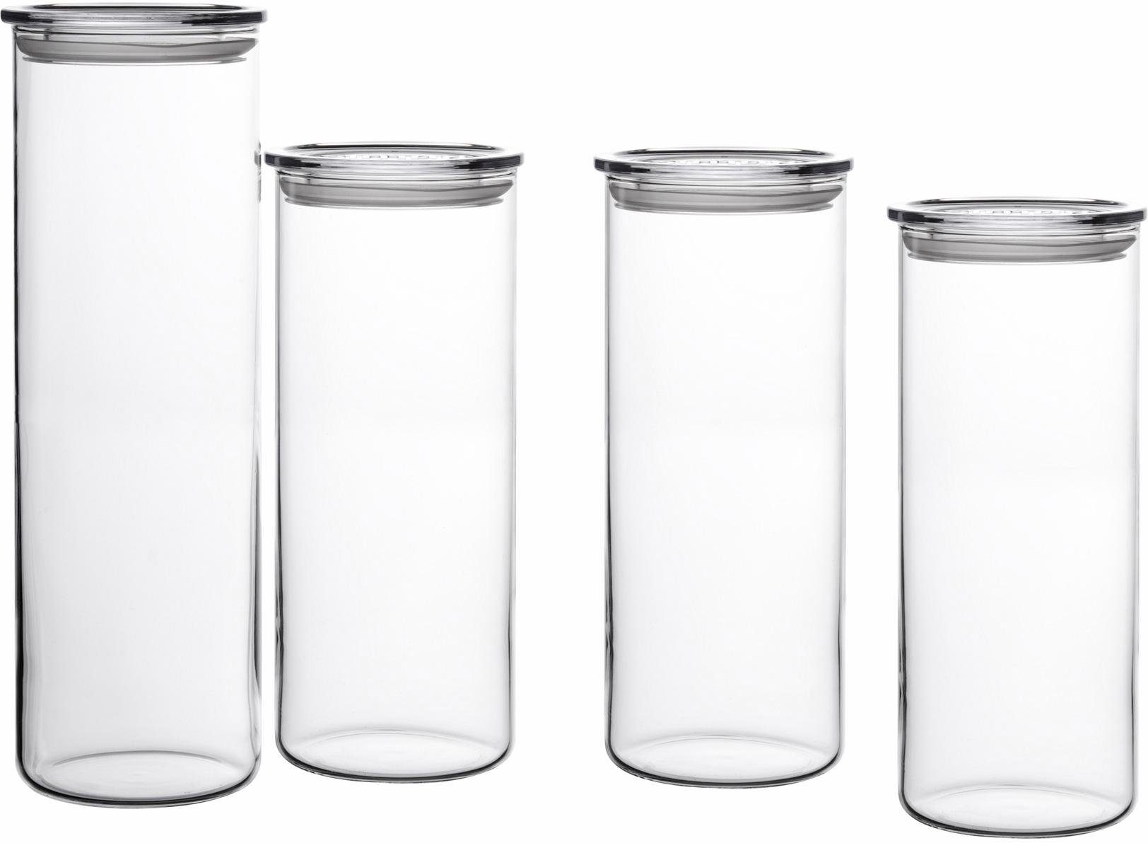 Vorratsglas, (4-tlg) SIMAX Glas,