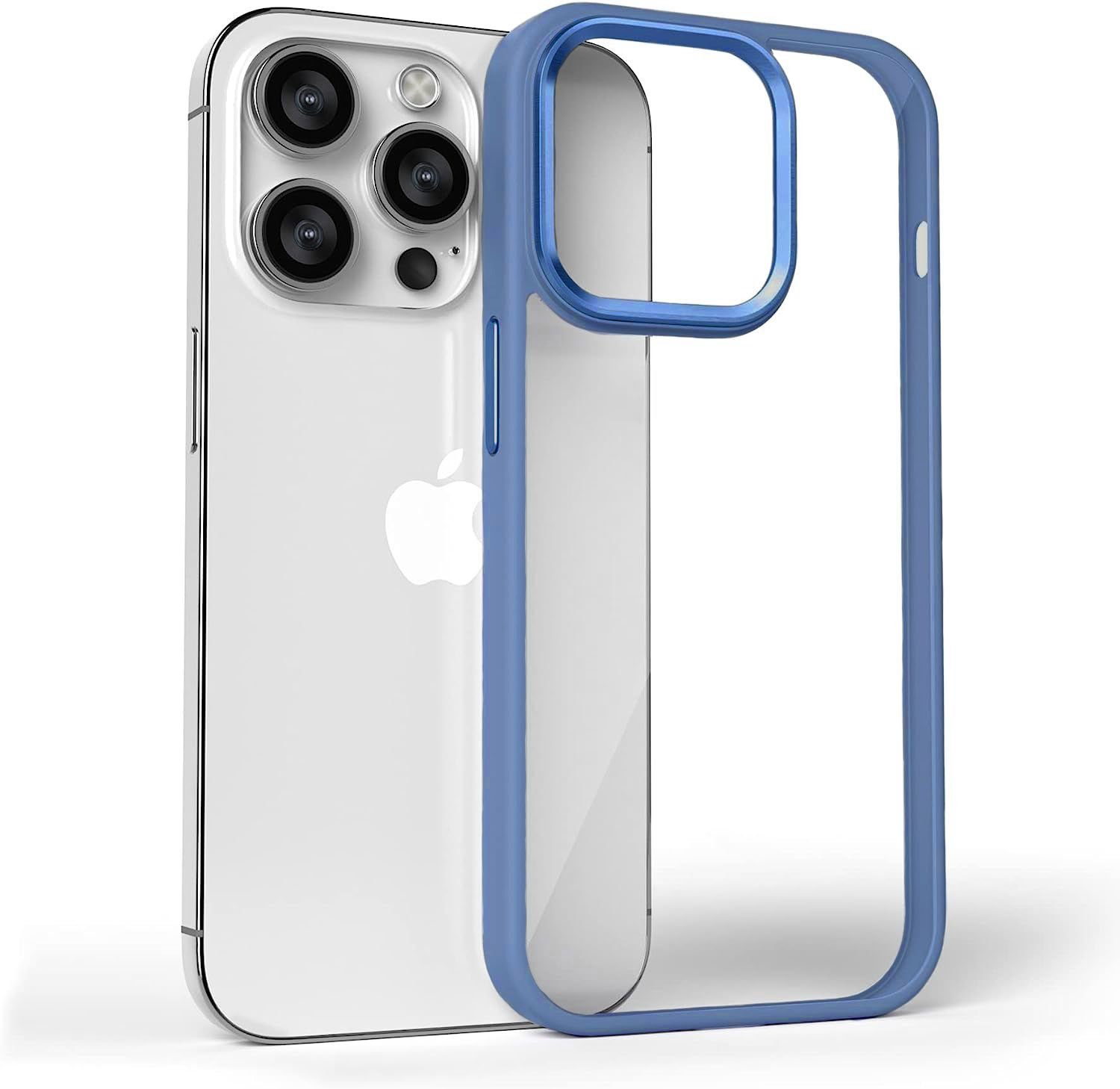 Winch Handyhülle iPhone 14 Pro farbig mit durchsichtigem Backcover, MagSafe tauglich