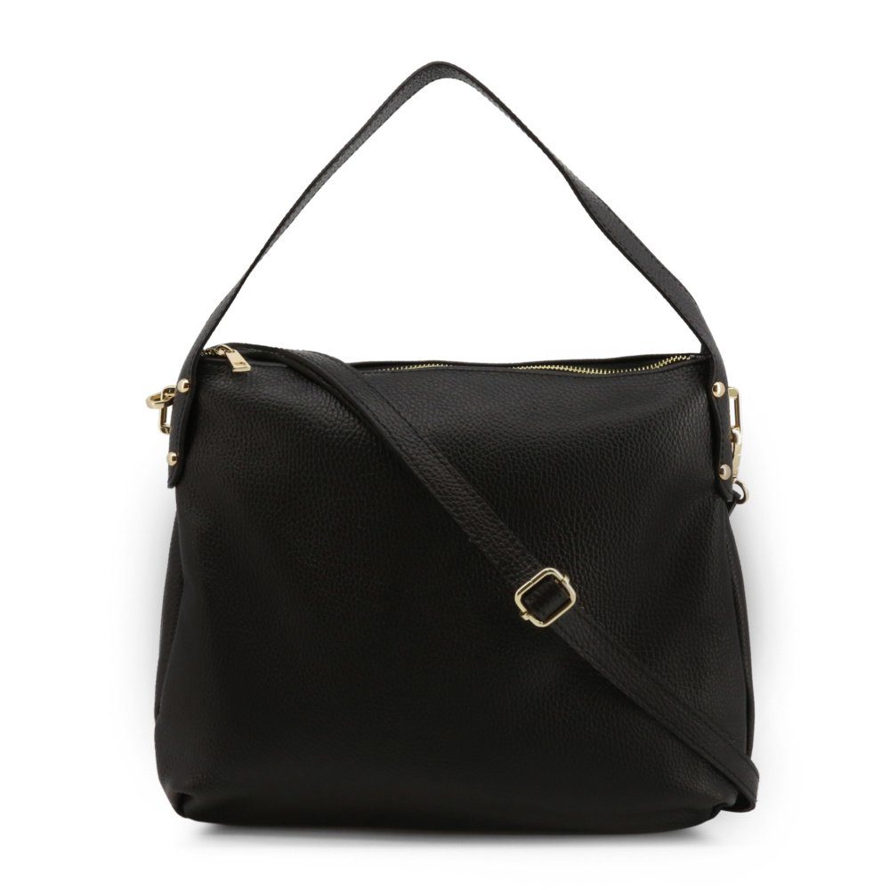 Carnaby Satchel Damen Messenger Bag Aus Kunstleder – Schultertasche In Schwarz, 30x21 Cm
