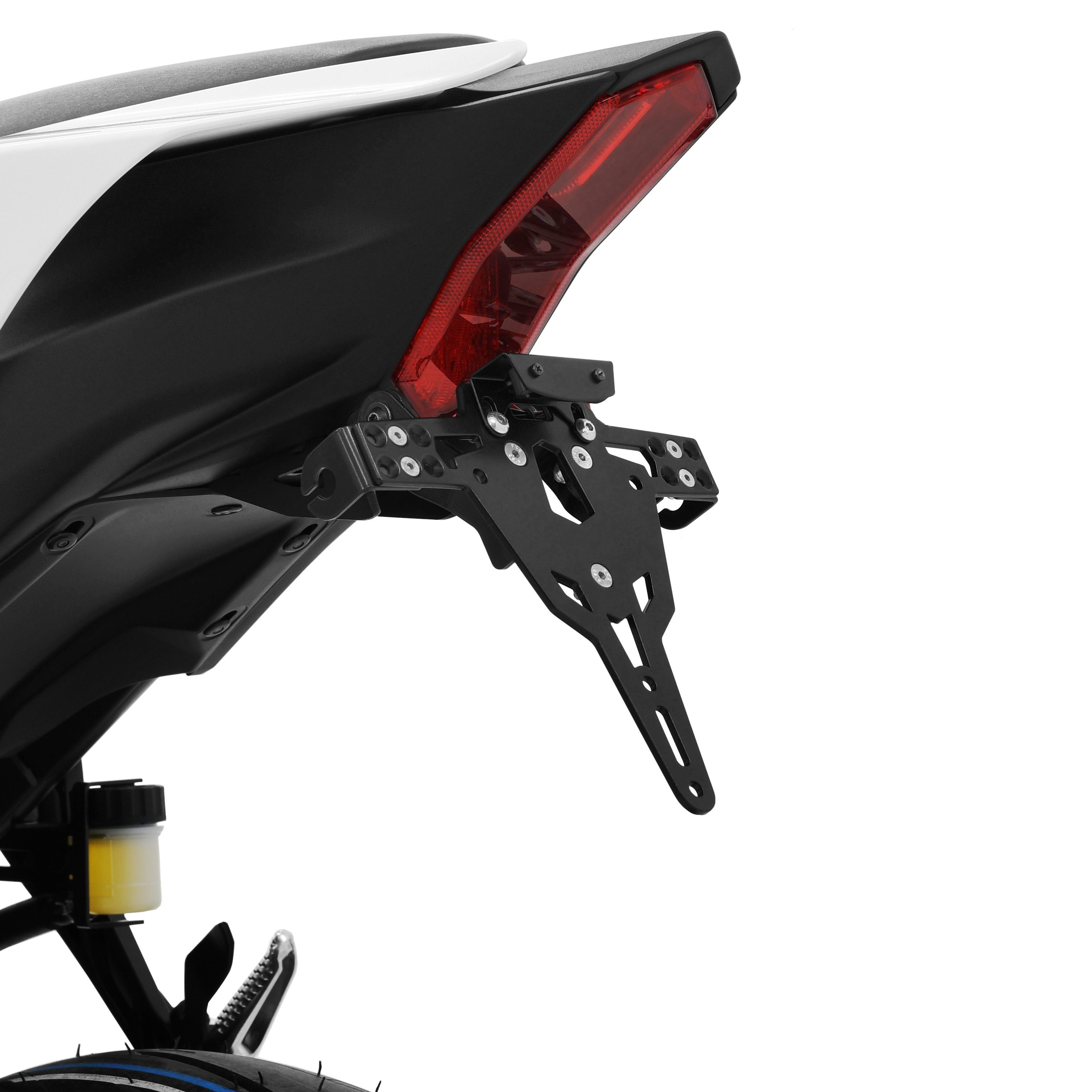 ZIEGER Kennzeichenhalter Pro Kennzeichenhalter kompatibel mit Yamaha YZF-R7 Frankreich