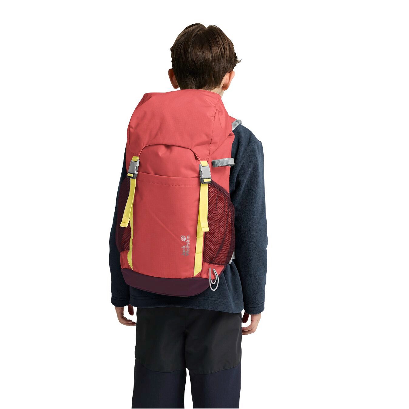 Wanderrucksack Explorer (bequemes Tragesystem, für Kinder ab 6 Jahren) pink 20 Liter