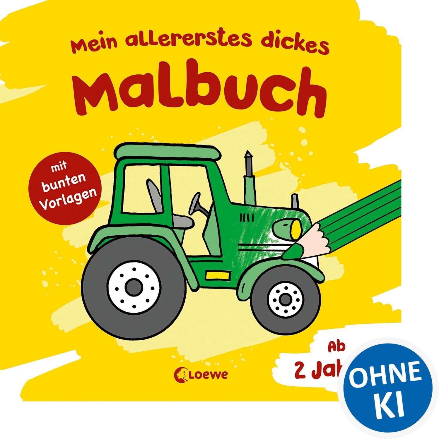 Mein allererstes dickes Malbuch (Traktor) / diverse