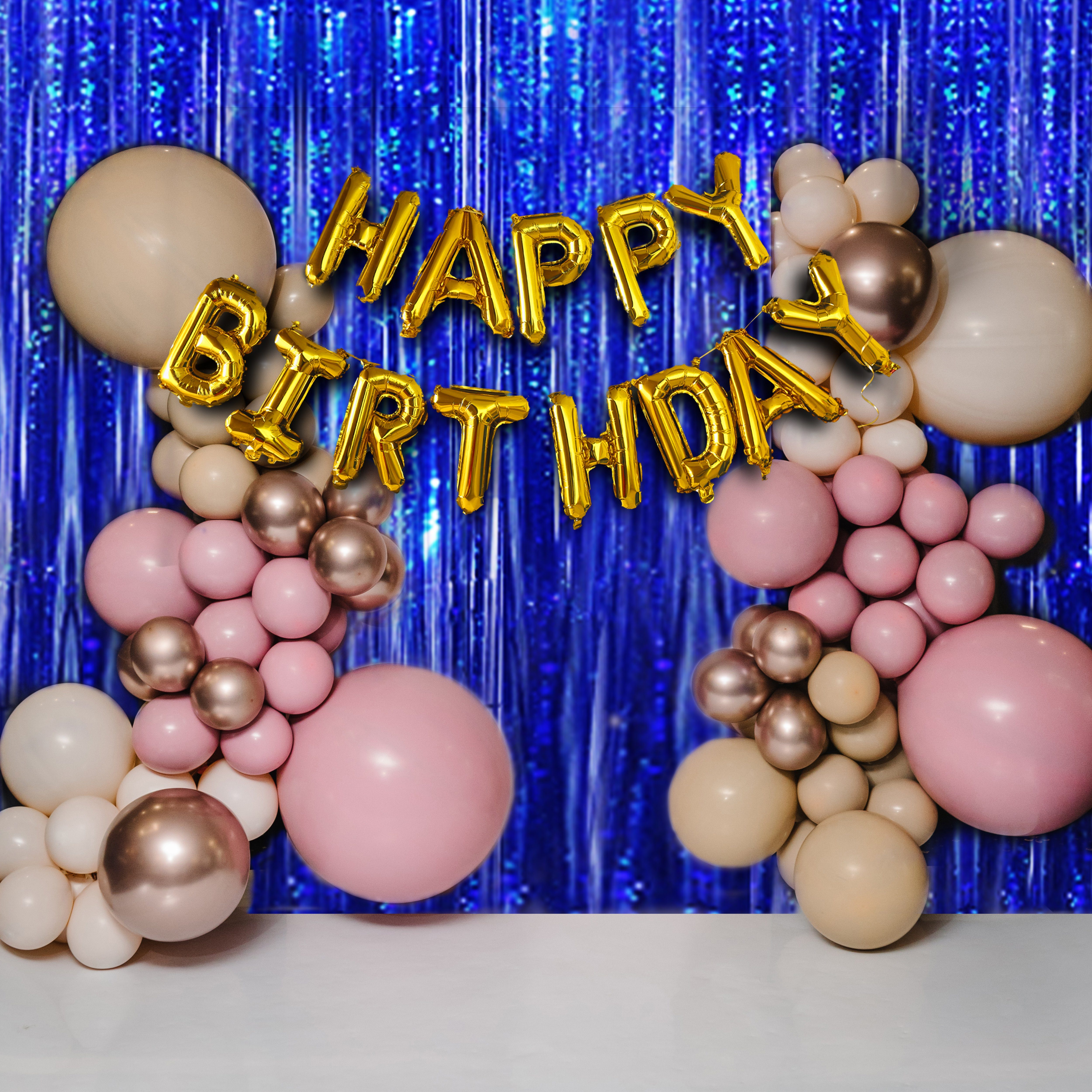 Montegoni Dekorationsfolie Vorhang 2er Set, Hintergrund Dekoration, Glitzer günstig online kaufen